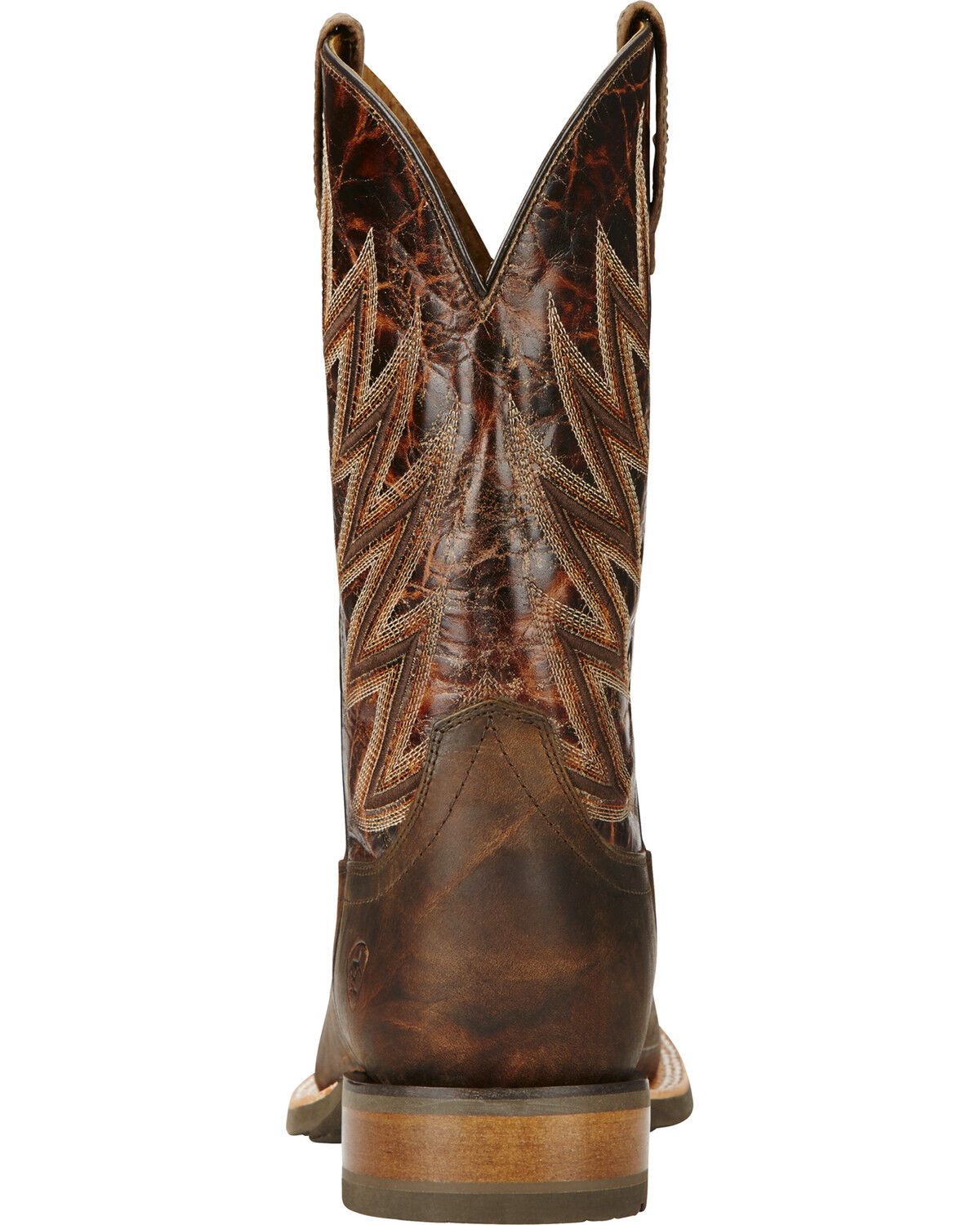 Ariat Men's Challenger Branding Iron Western Performance Boots - Broad Square Toe