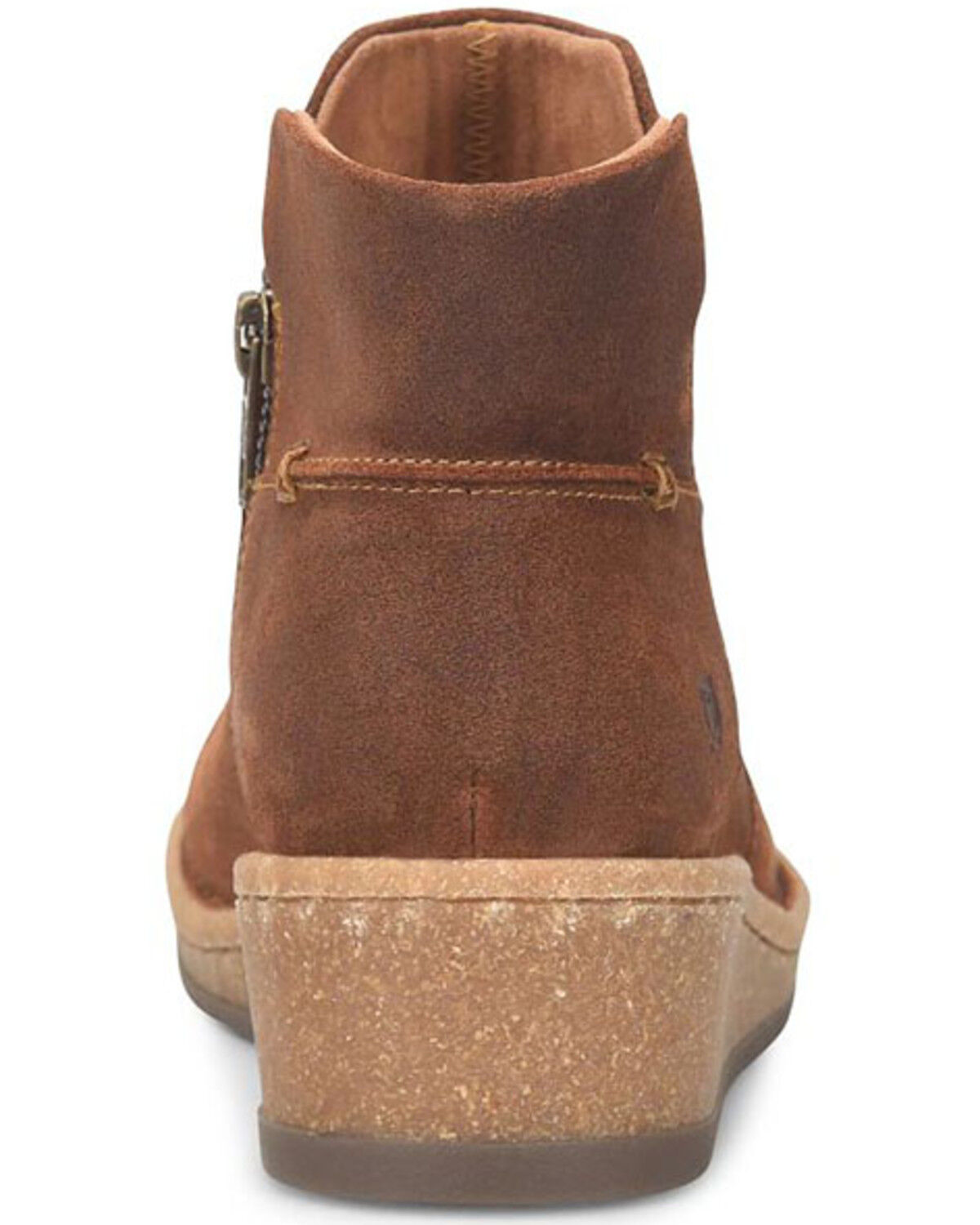 Born Women's Viv Wedge Booties - Round Toe