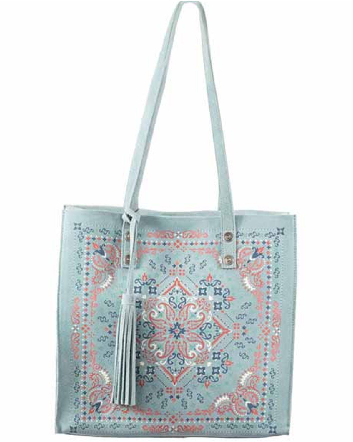 Scully Women's Printed Leather Tote