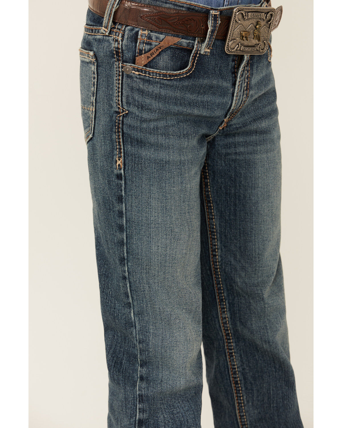 Ariat Boys' Murphy Slim Straight Denim Jeans