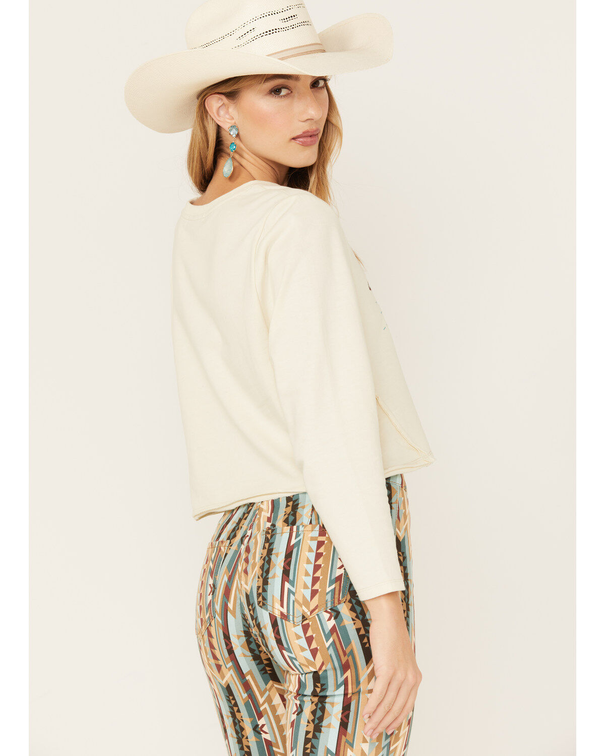 Rock & Roll Denim Women's American Rambler Graphic Long Sleeve Tee