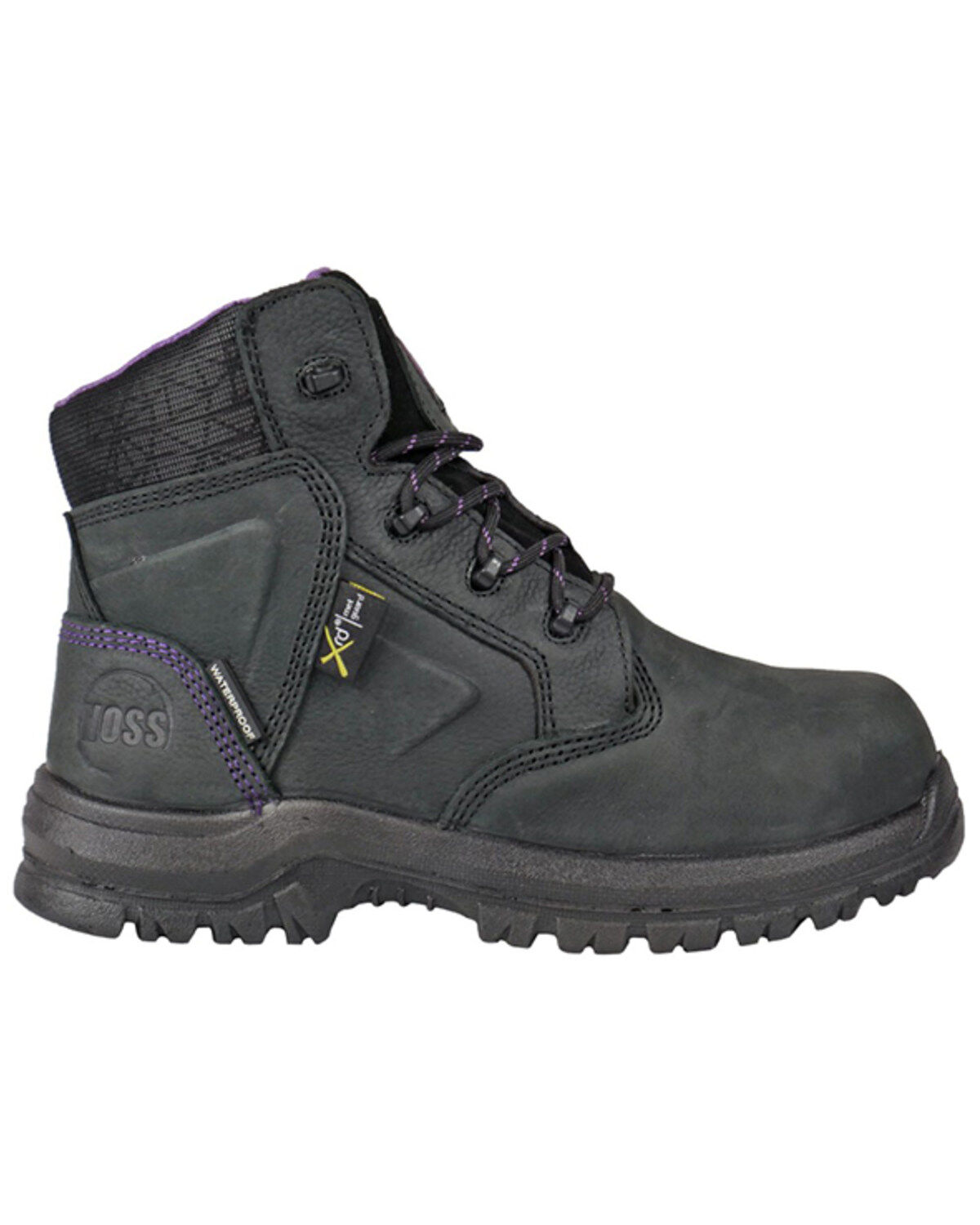 Hoss Women's 6" Waterproof Metguard Work Boots - Composite Toe