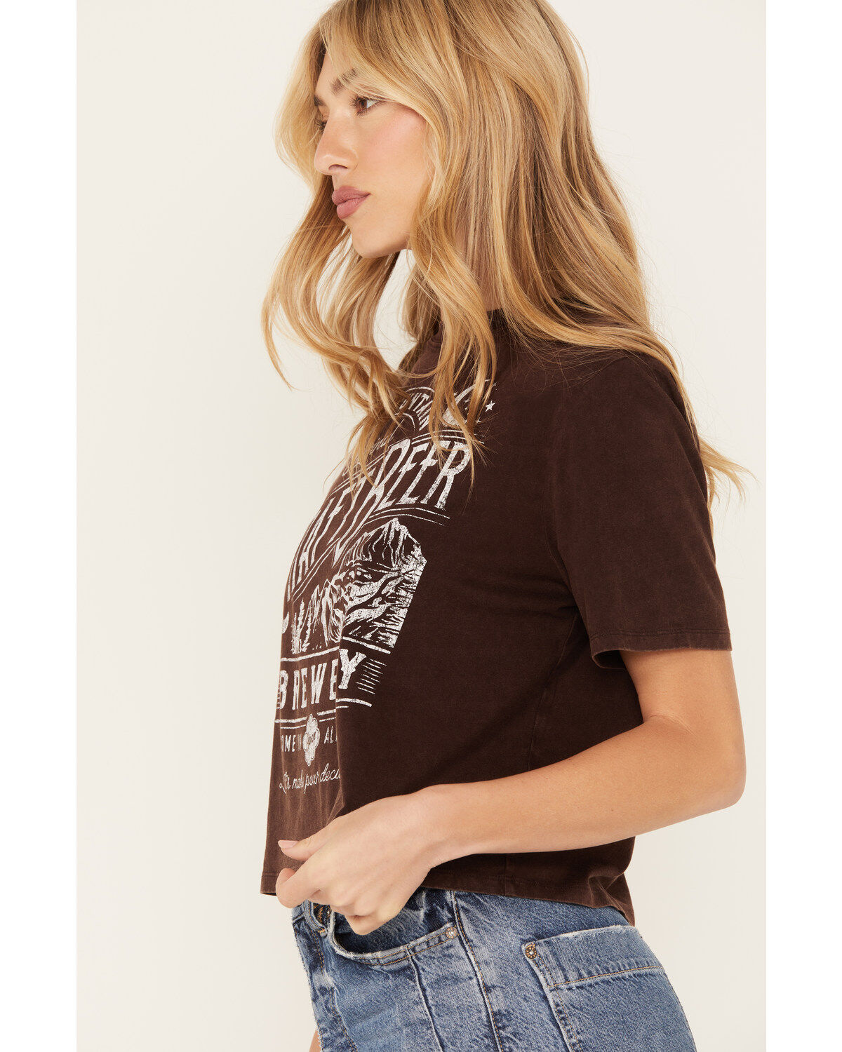 Cleo + Wolf Women's Craft Beer Boxy Graphic Tee