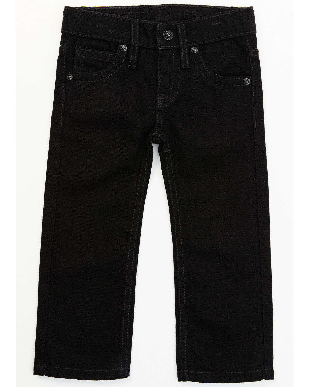 Cody James Toddler Boys' Night Rider Wash Slim Straight Jeans