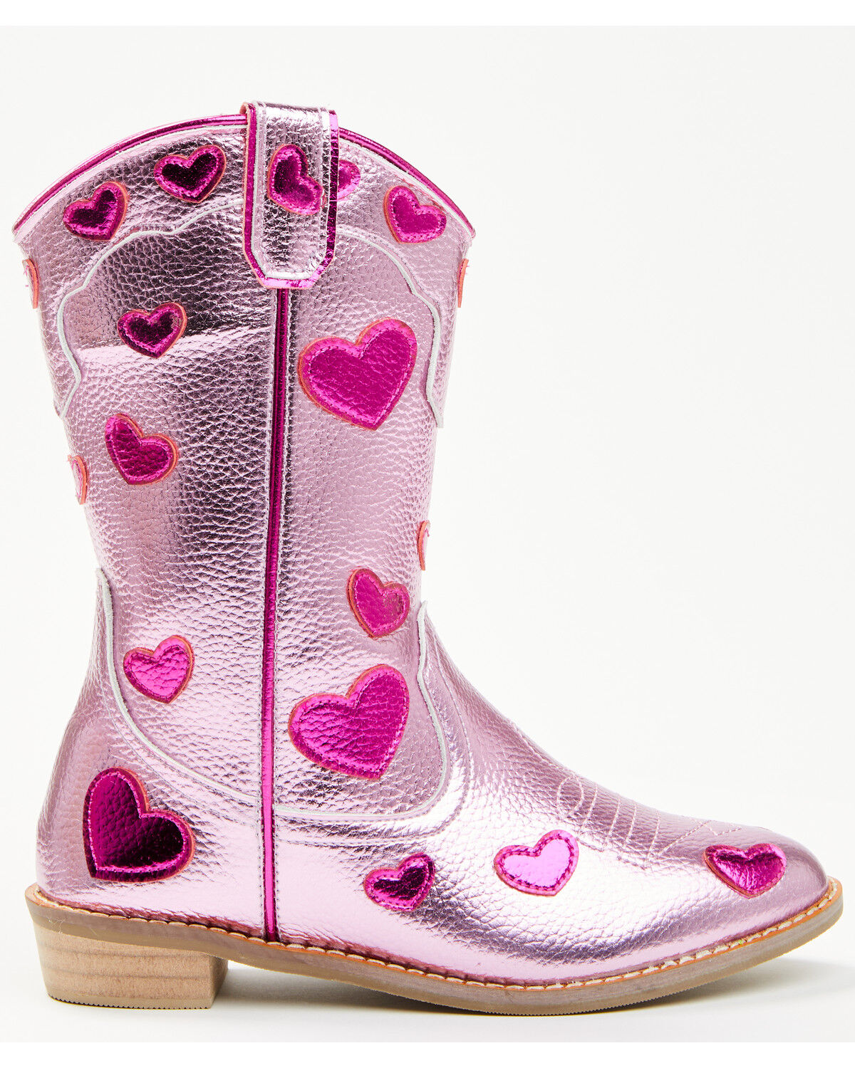 Wild + Rae Toddler Girls' Lovestruck Western Boots - Round Toe
