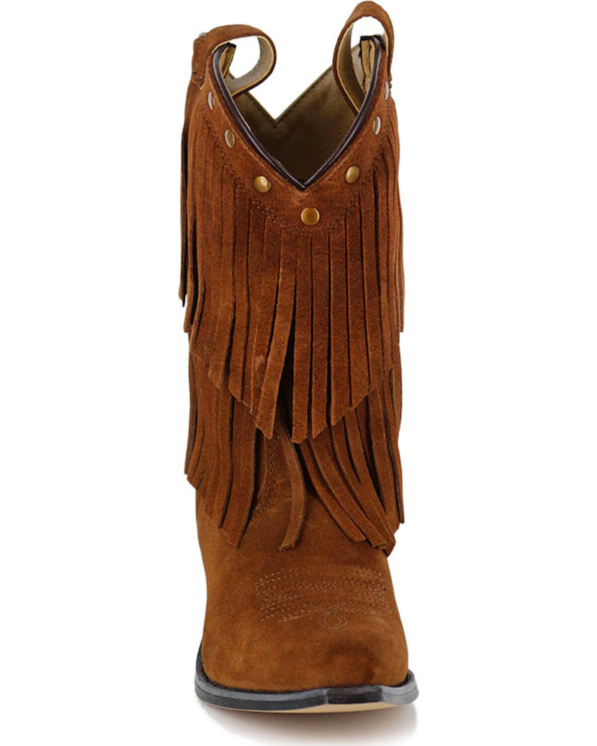 Shyanne® Girls' Fringe Snip Toe Western Boots