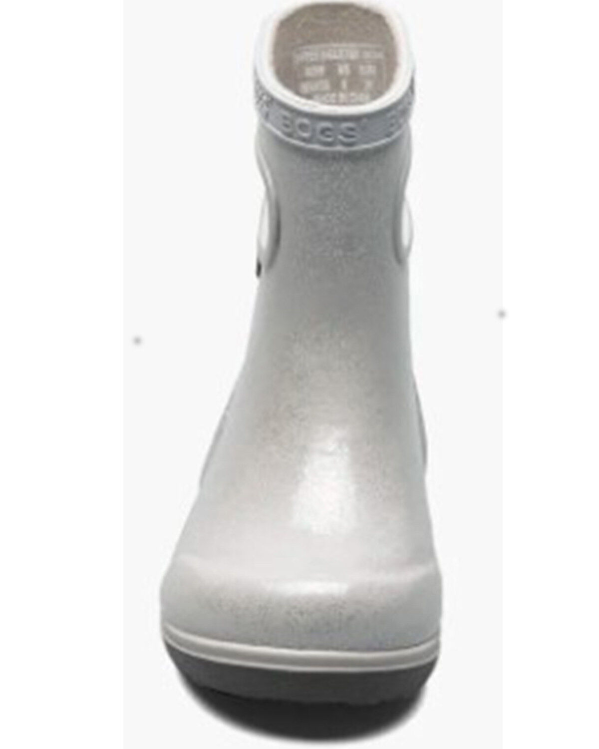 Bogs Little Girls' Skipper II Glitter Rain Boots - Round Toe