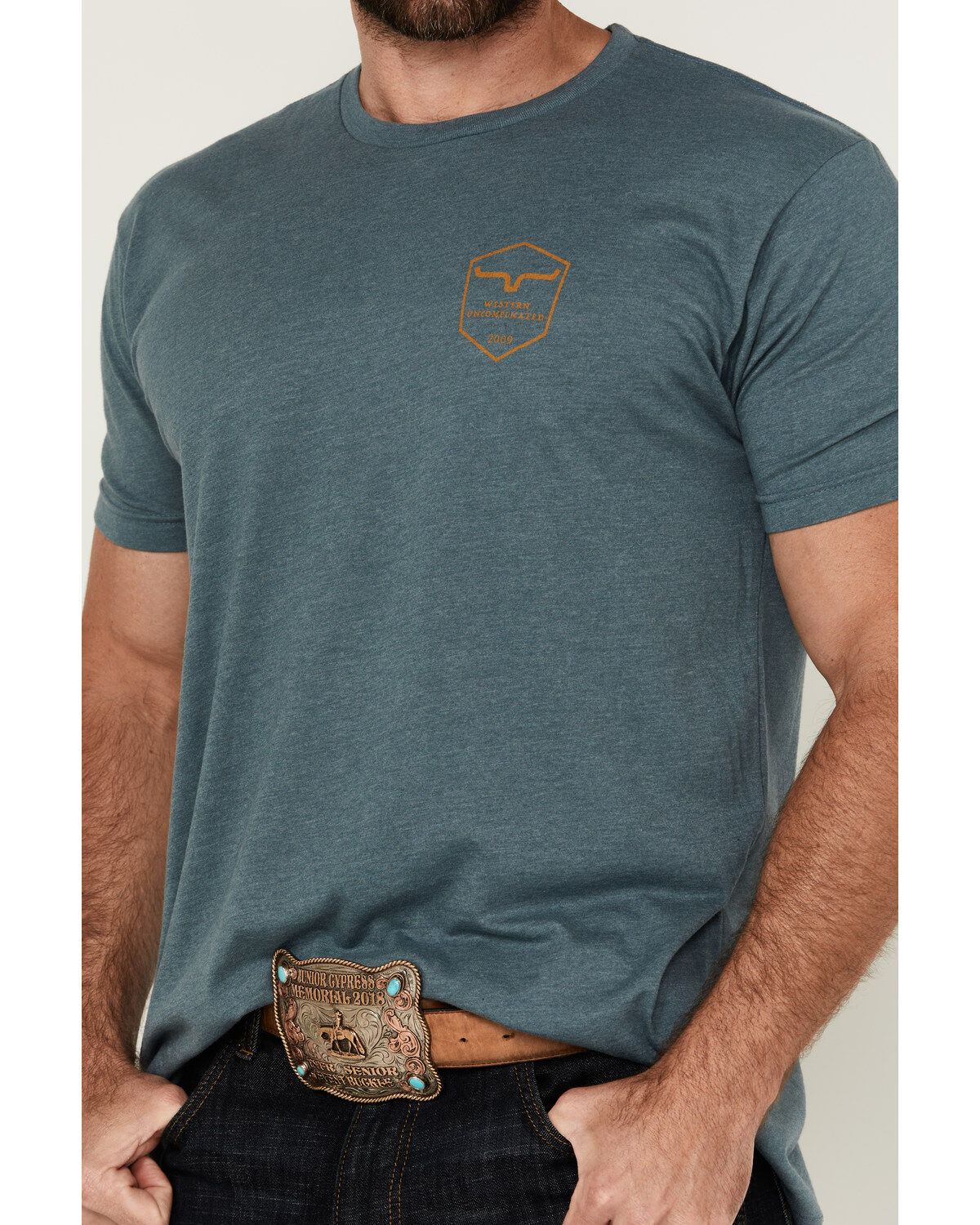 Kimes Ranch Men's Shielded Logo Short Sleeve Graphic T-Shirt