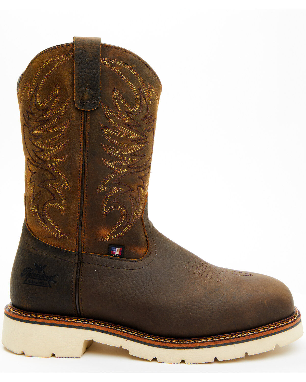 Thorogood Men's 11" USA Wellington Western Boots - Steel Toe