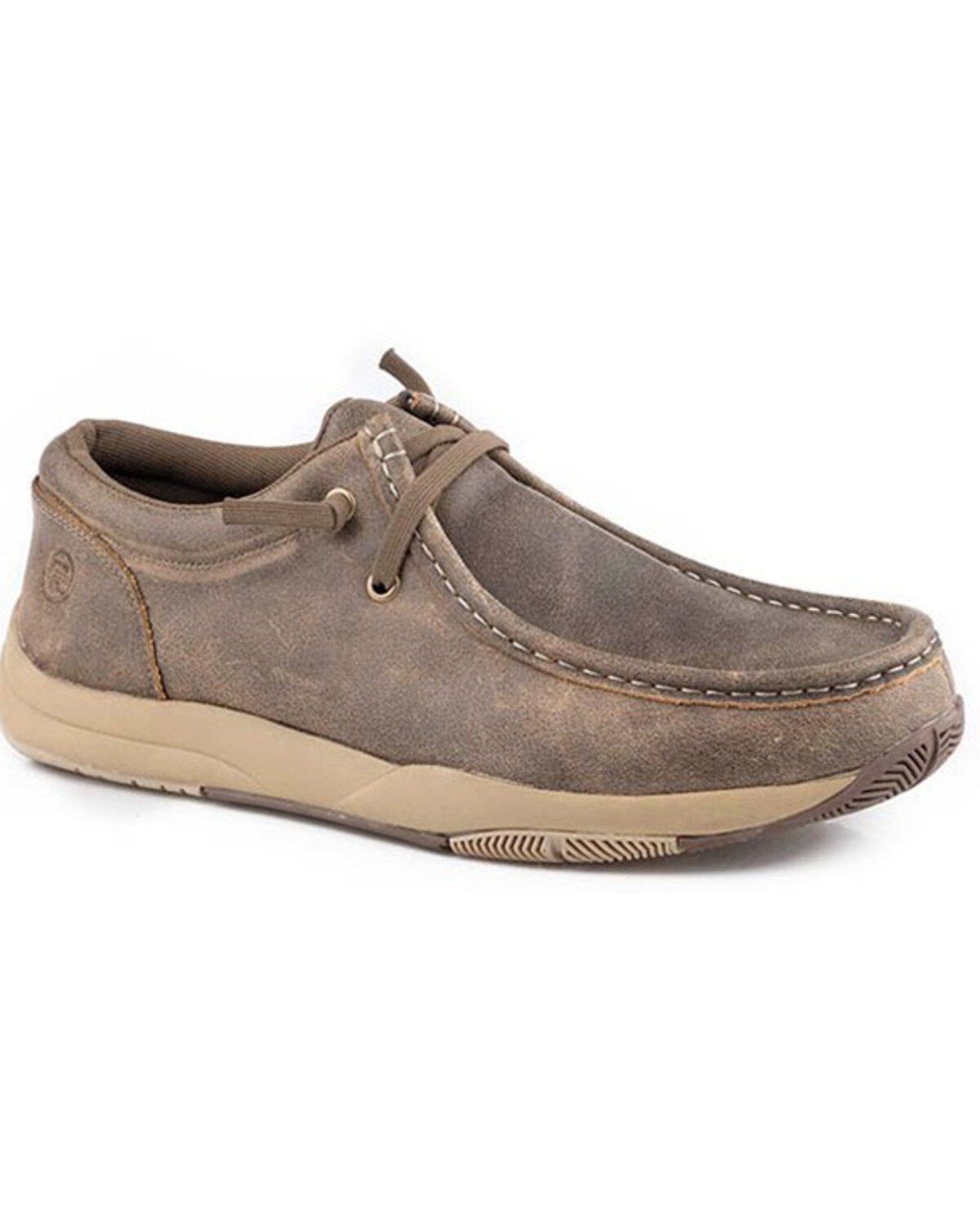 Roper Men's Clearcut Low Casual Shoes - Moc Toe