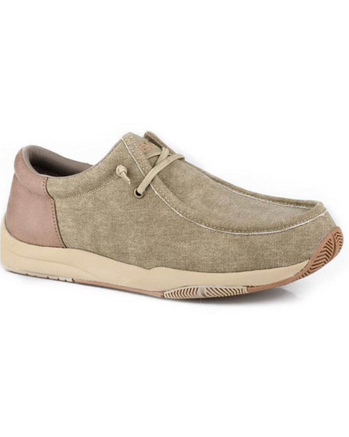 Roper Men's Clearcut Low Casual Shoes - Moc Toe