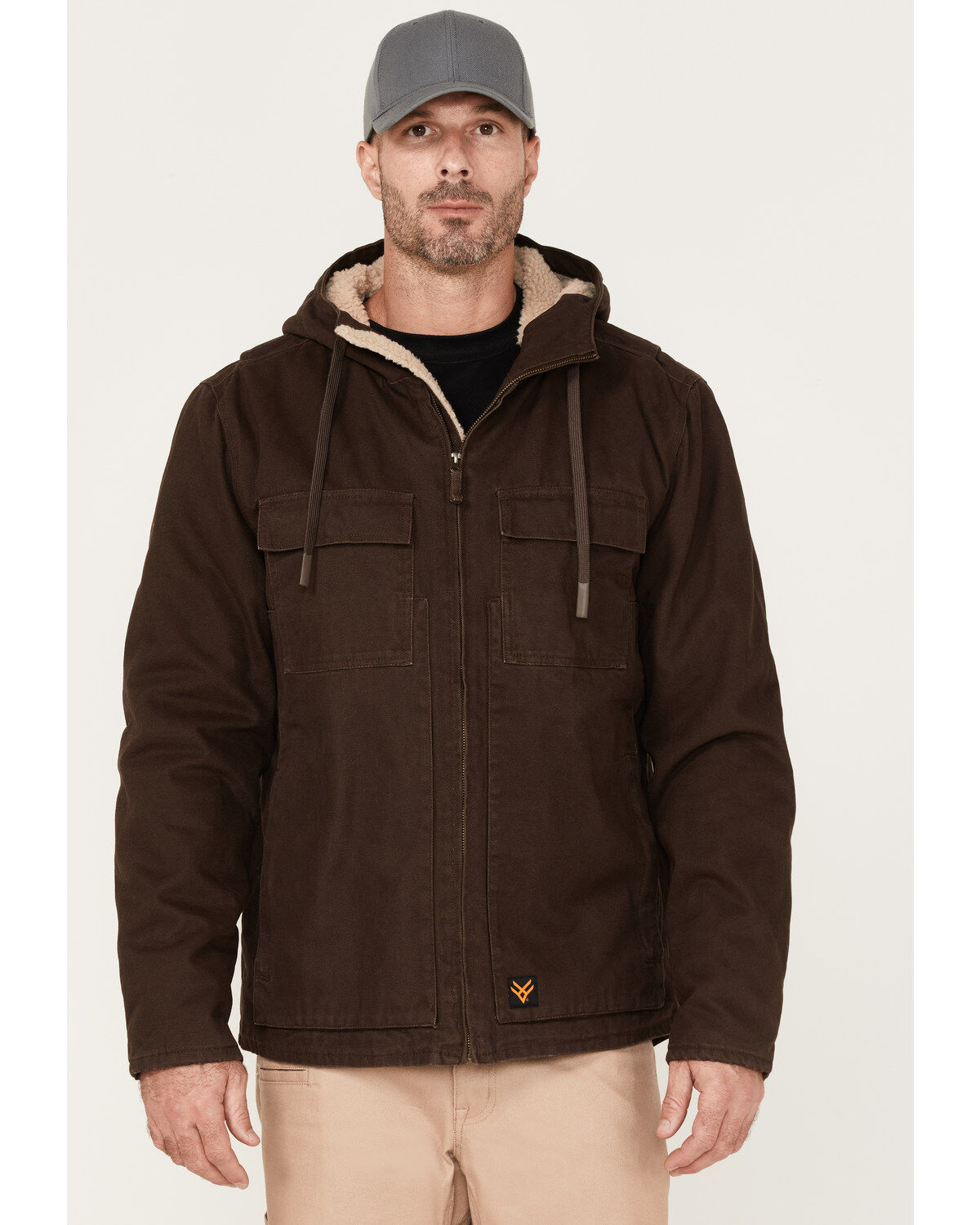 Hawx Men's Weathered Sherpa Lined Jacket