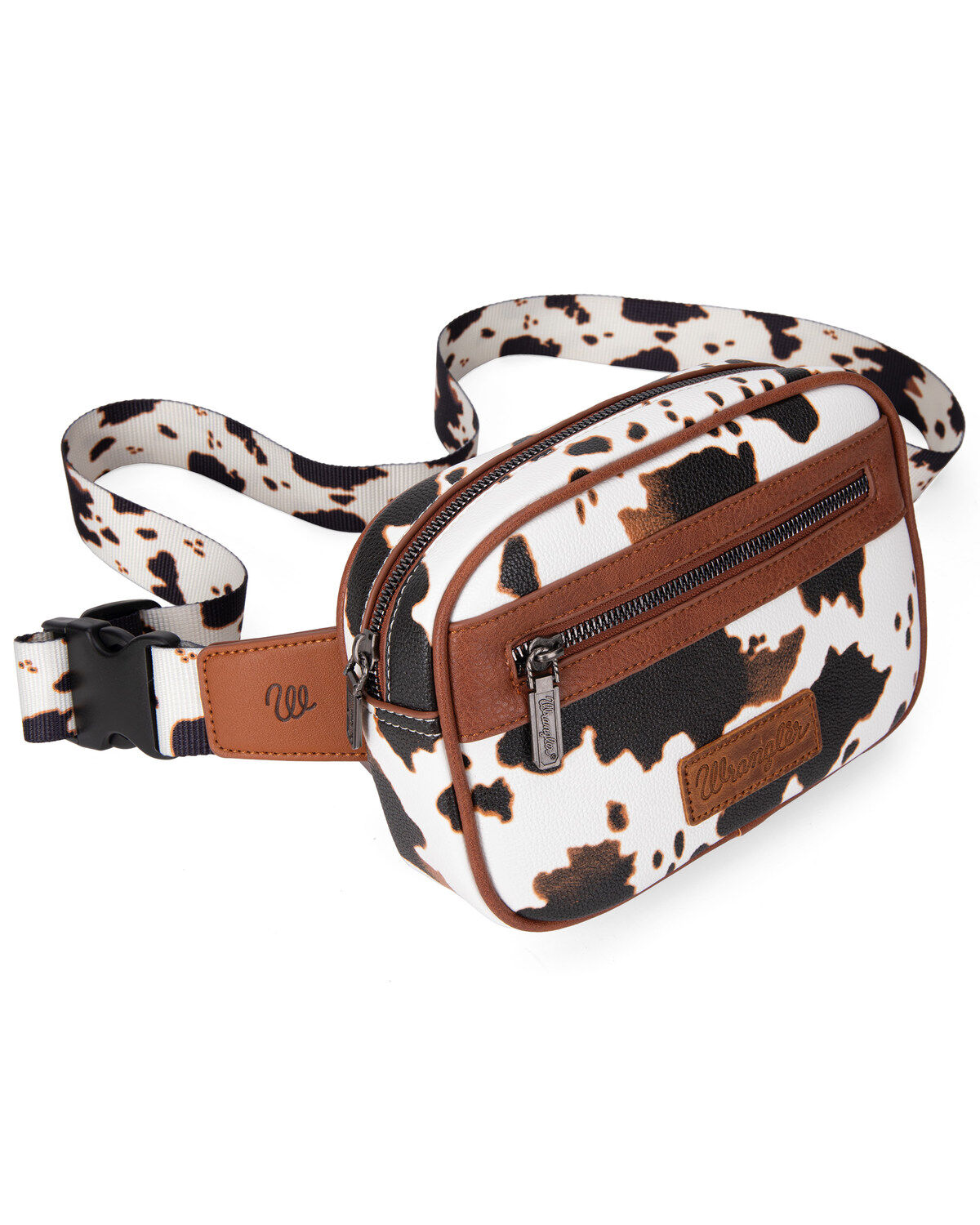 Wrangler Women's Cow Print Sling Bag
