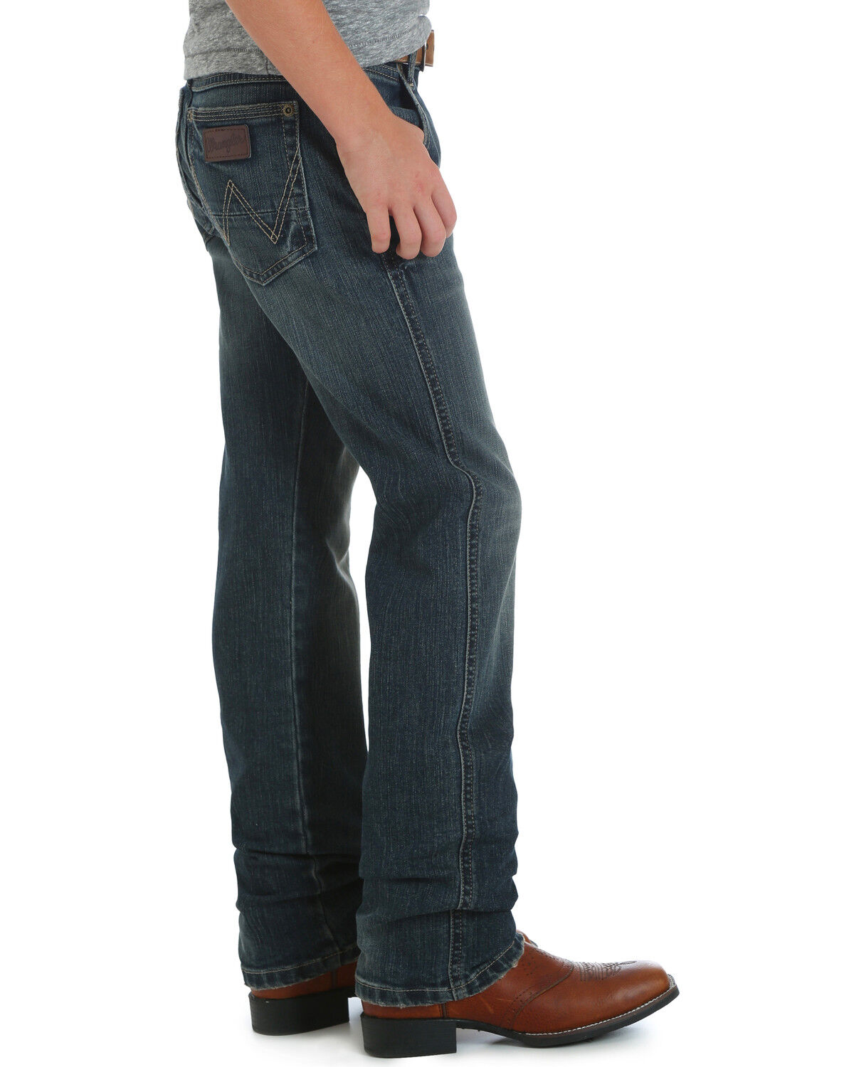 Wrangler Retro Boys' (8-16) Slim Straight Fit Jeans