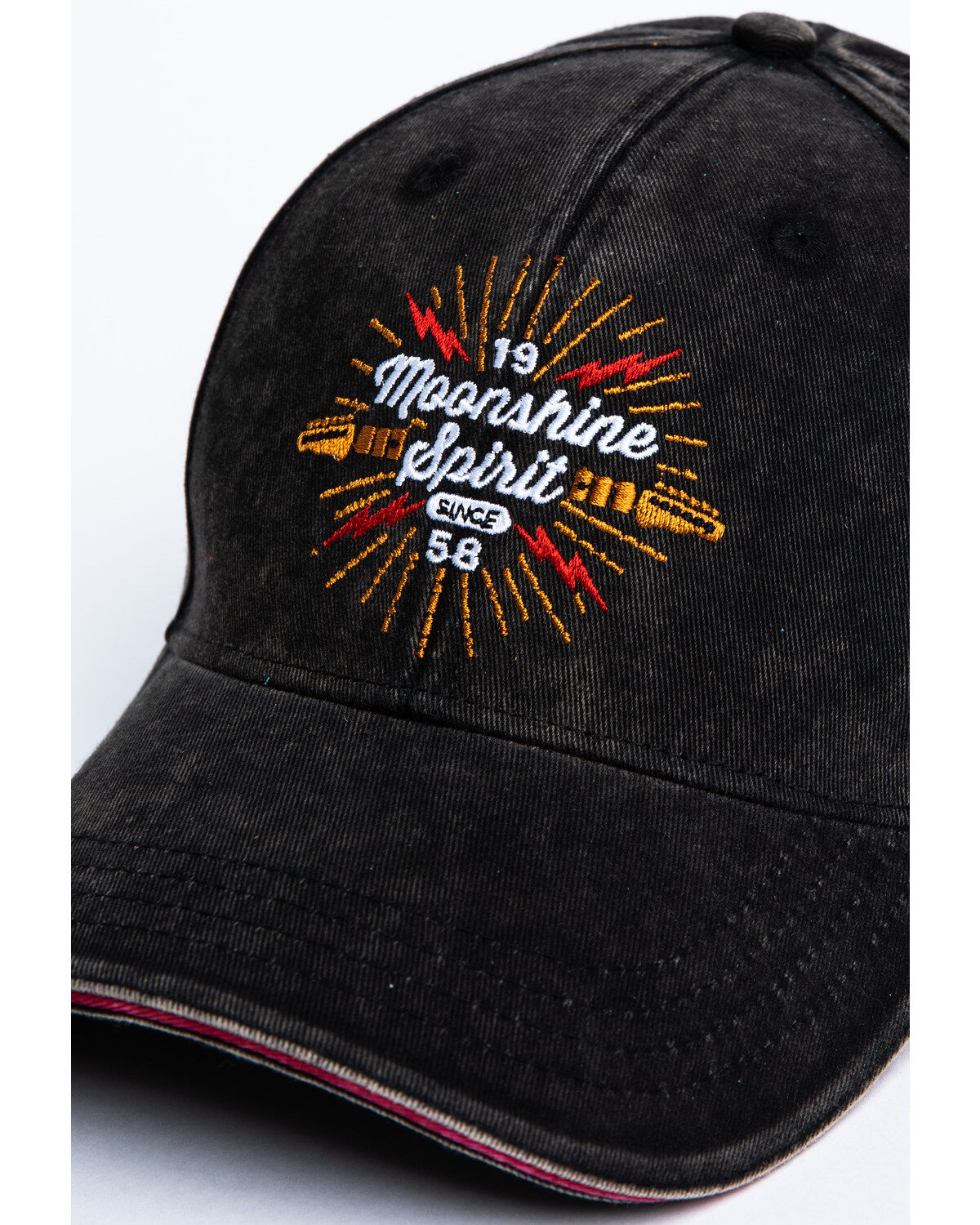 Moonshine Spirit Men's Electric Embroidered Ball Cap