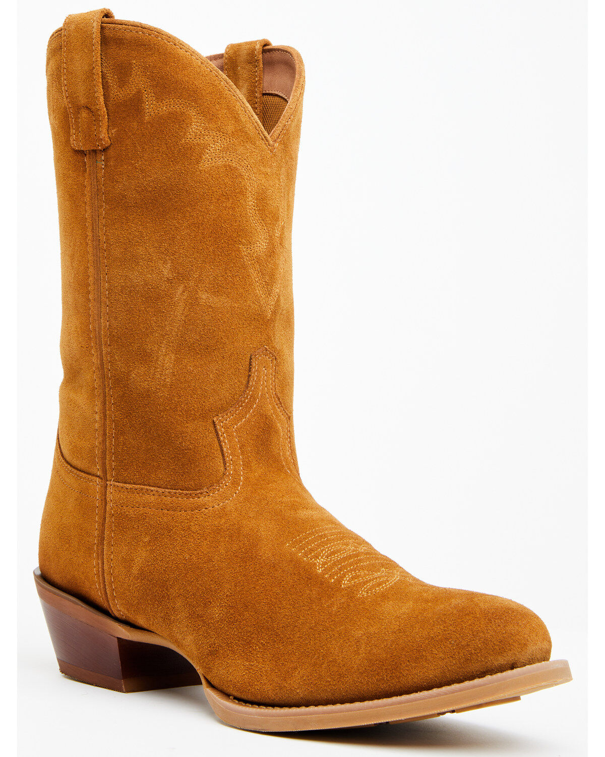 Laredo Men's Larkin Suede Water Resistant Western Boots - Round Toe