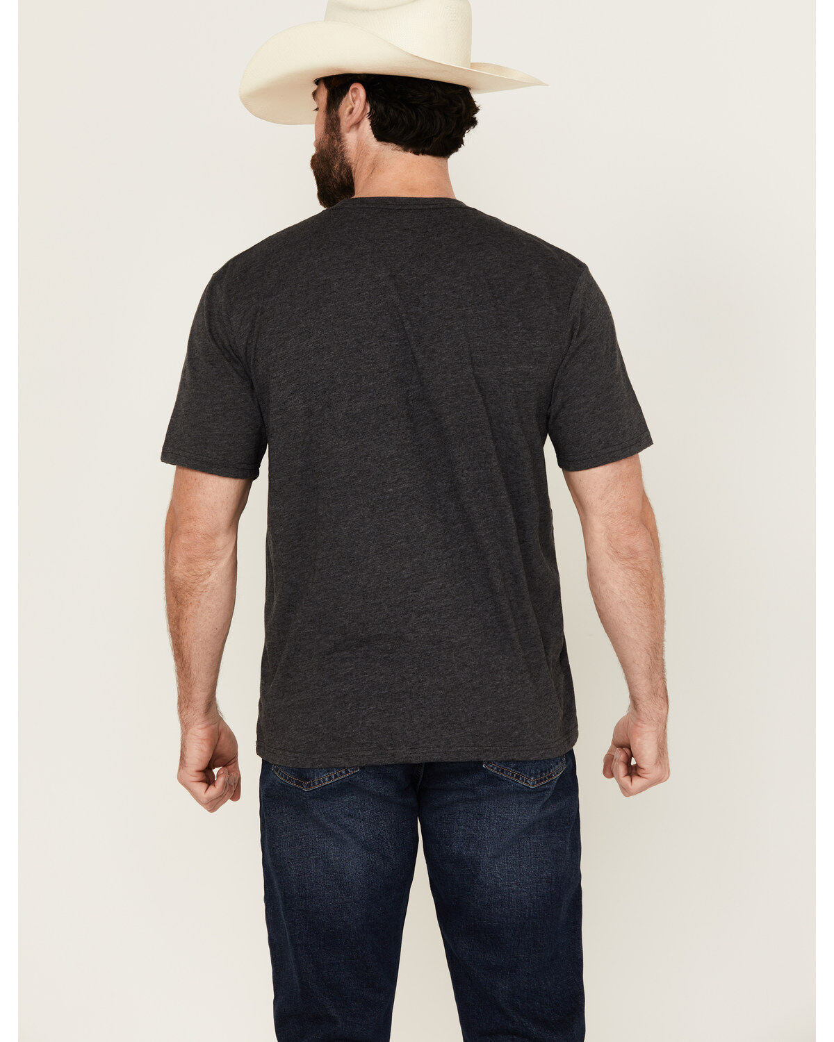 Wrangler Men's Bucking Bull Logo Short Sleeve Graphic T-Shirt