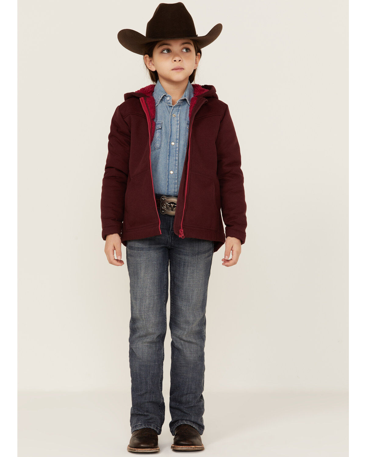 Shyanne Girls' Canvas Hooded Jacket