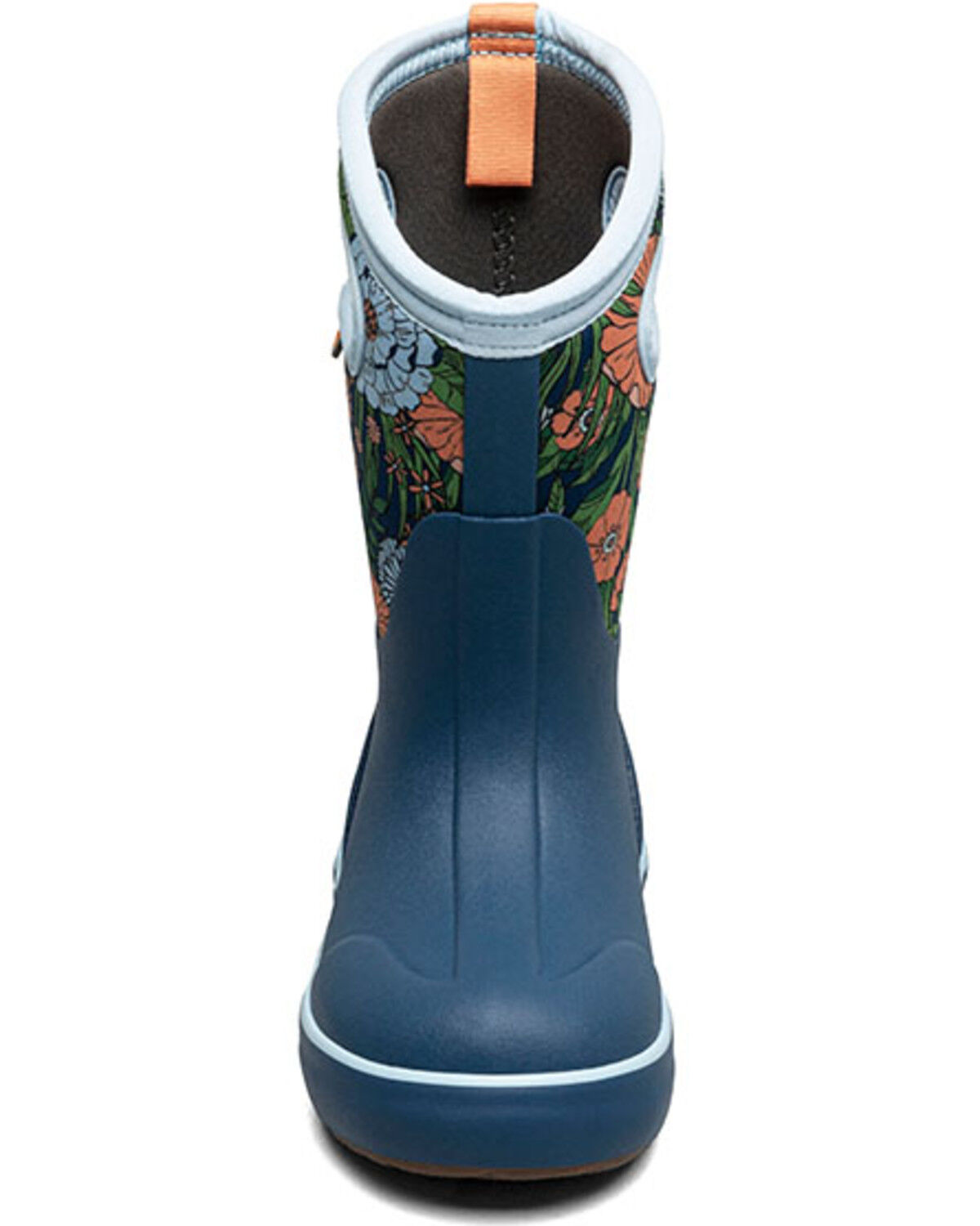 Bogs Girls' Classic II Vintage Floral Rubber Boots - Round Toe