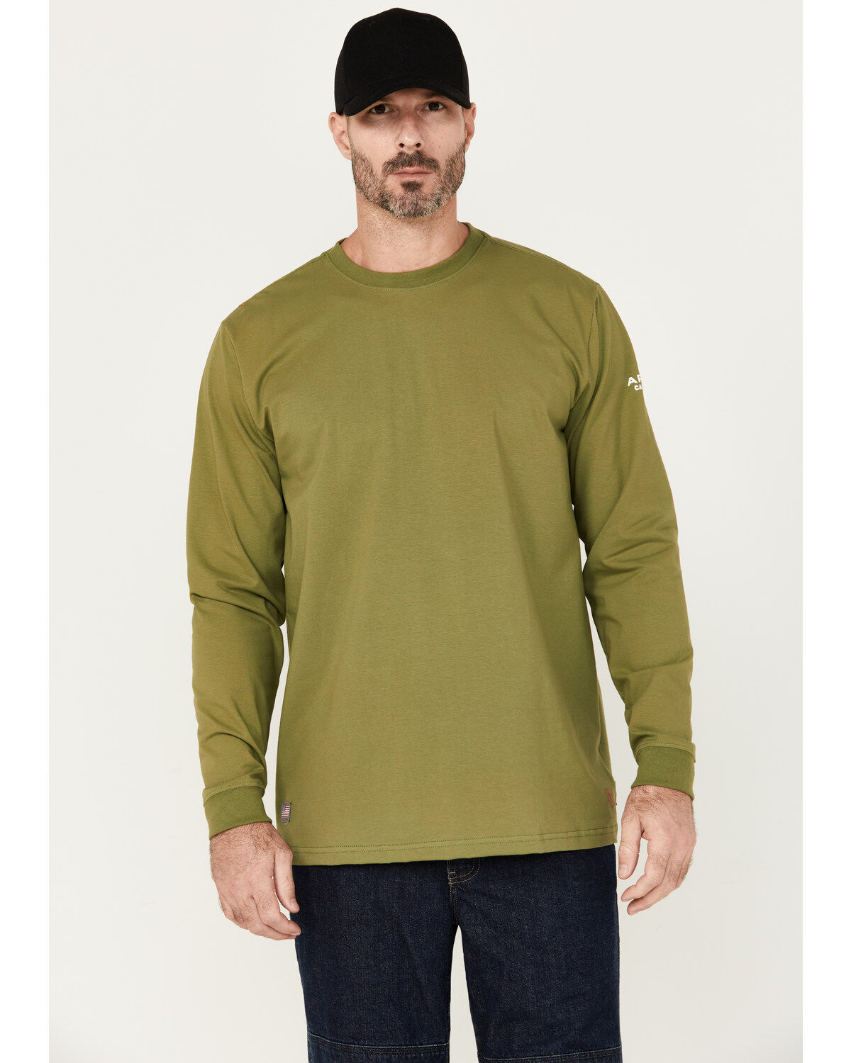 Ariat Men's FR Chain Hook Long Sleeve Graphic Work T-Shirt