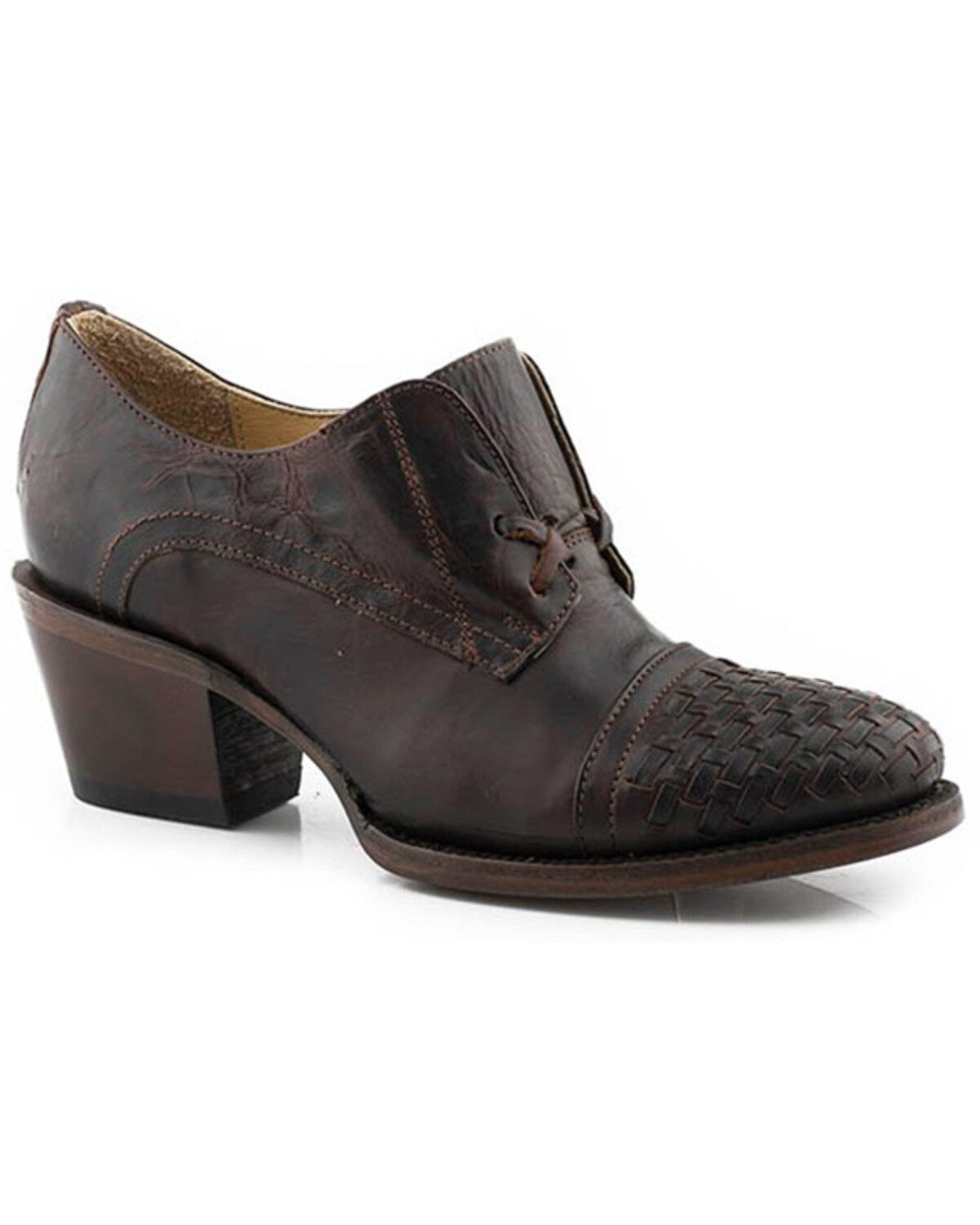 Stetson Women's Ash Western Booties - Round Toe