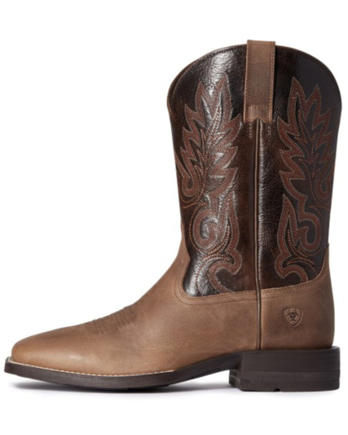 Ariat Men's Authentic Layton Western Boot - Broad Square Toe