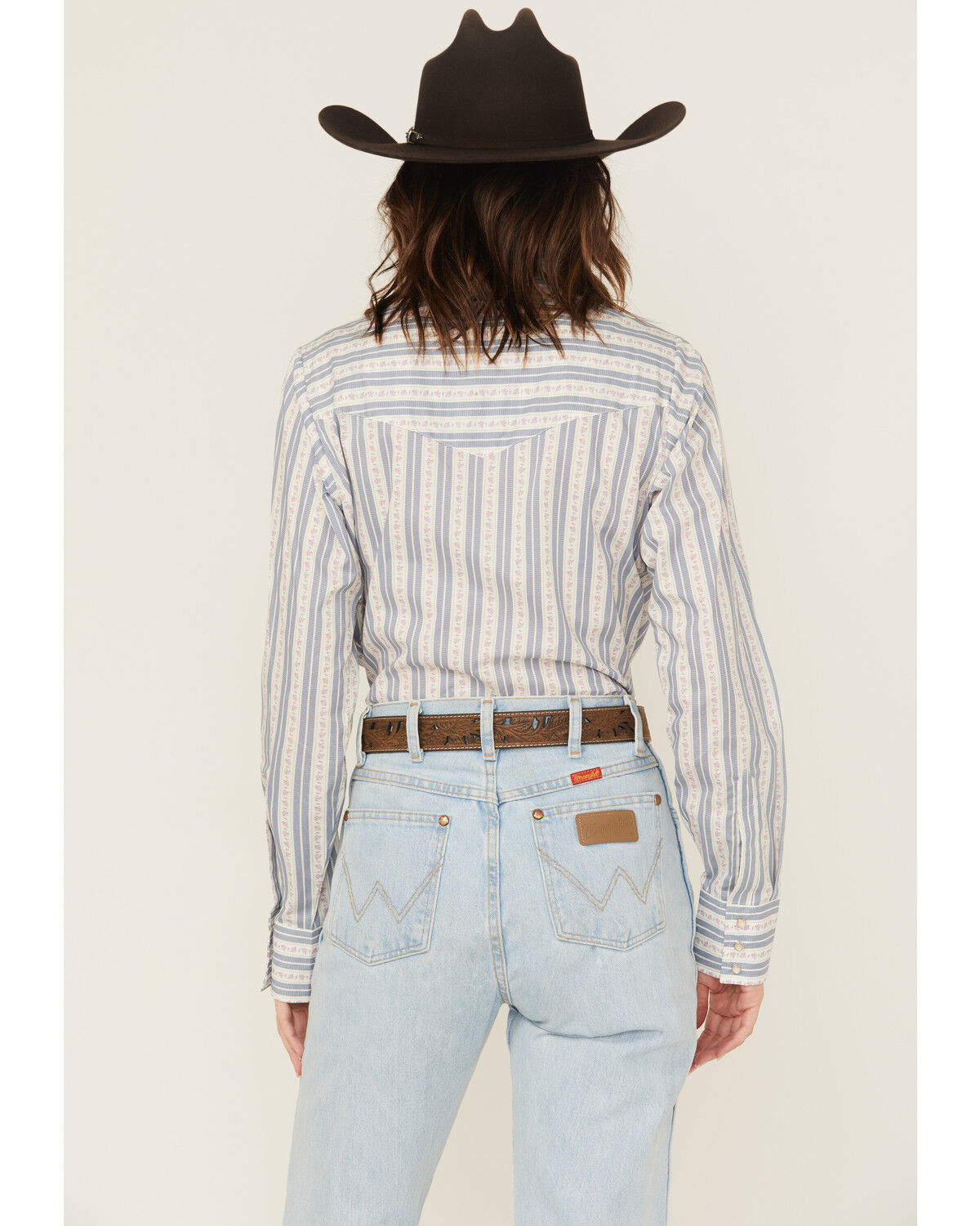 Cowboygirl by Jenna Paulette Women's Wallpaper Long Sleeve Pearl Snap Western Shirt