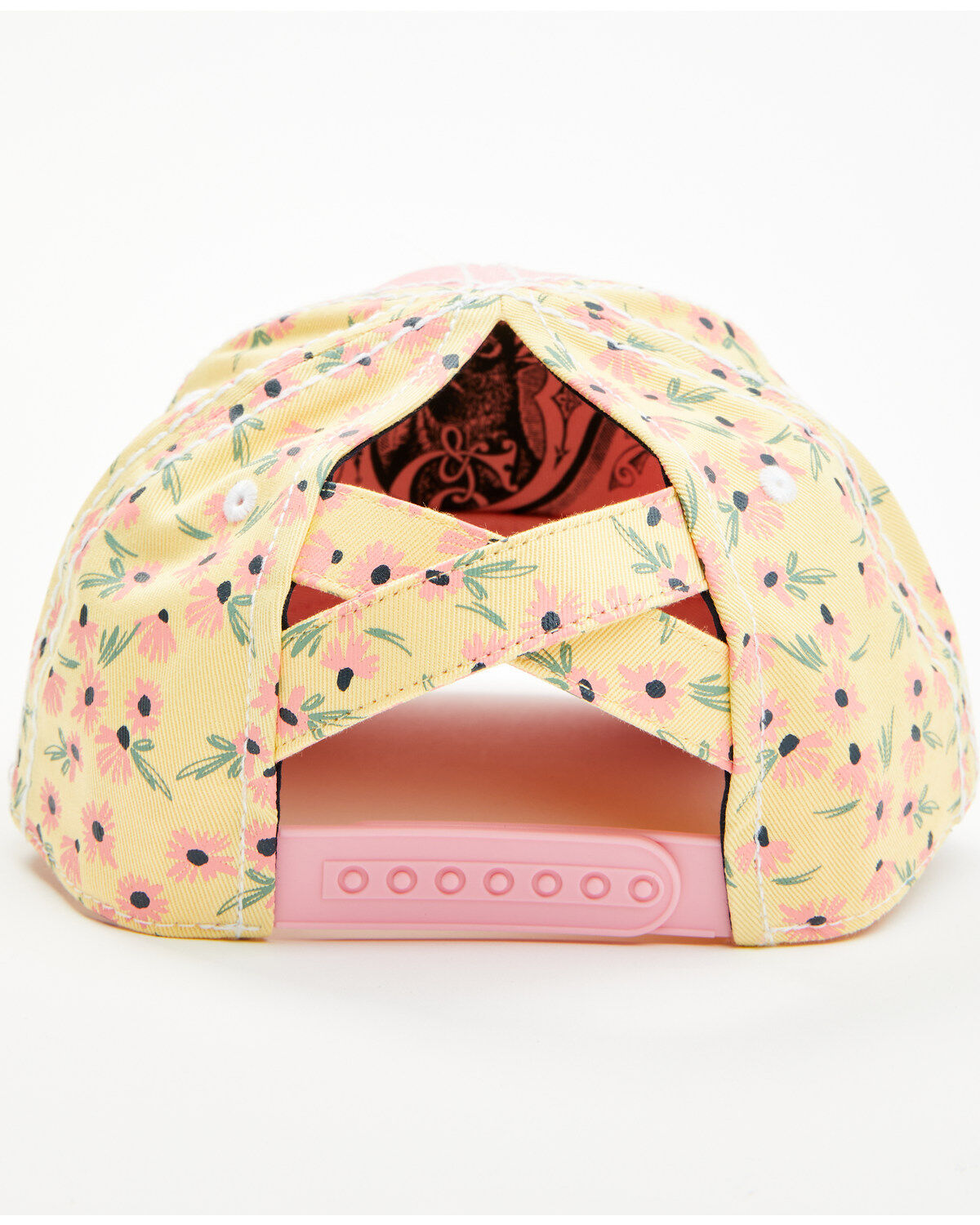 John Deere Girls' Floral Print Tractor Patch Ball Cap