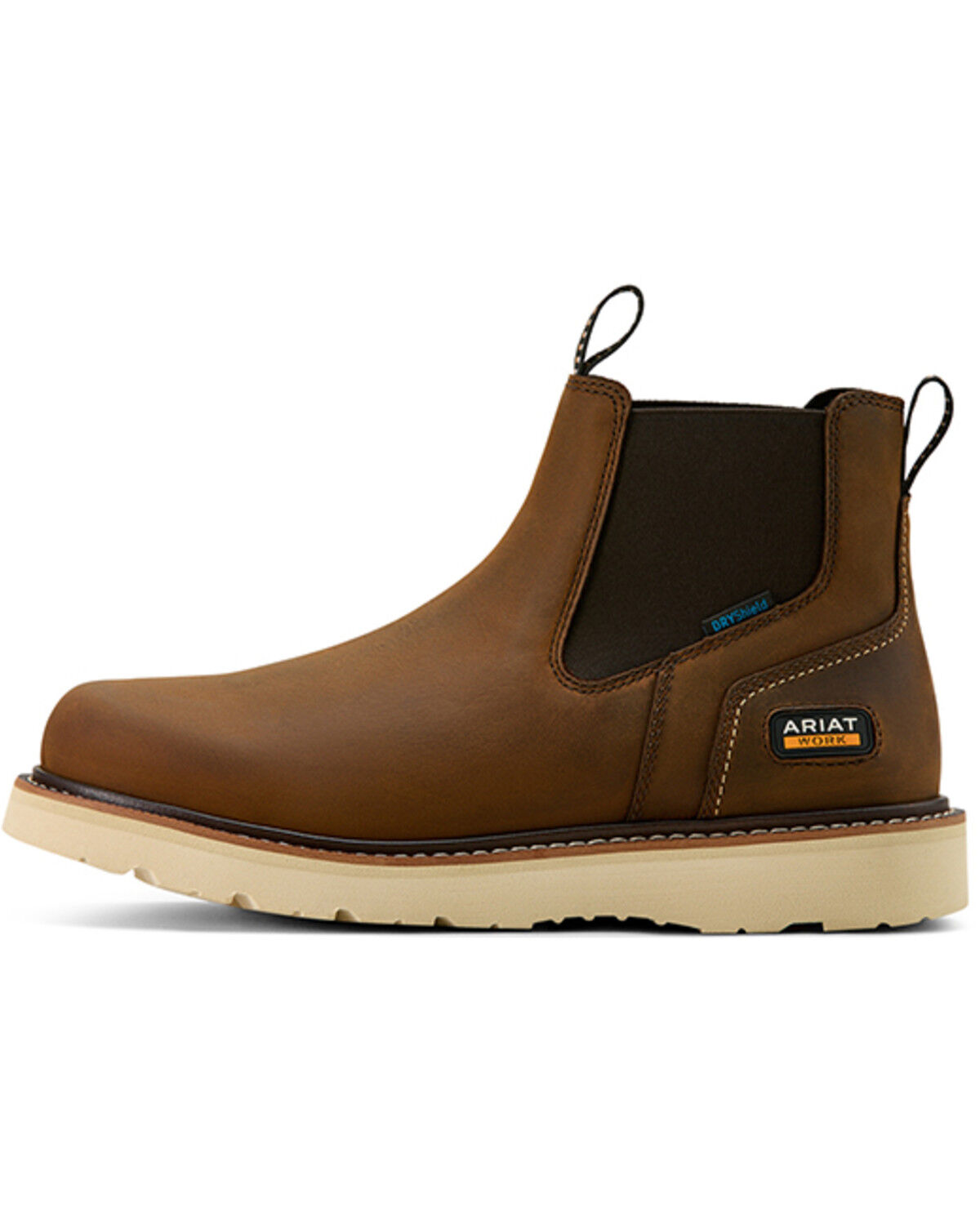 Ariat Men's Rebar Wedge Chelsea Waterproof Work Boots - Soft Toe