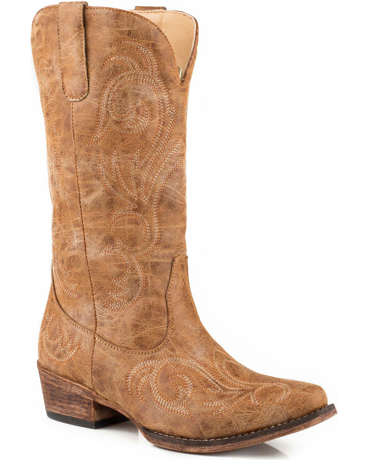 Roper Women's Riley Vintage Western Boots - Snip Toe