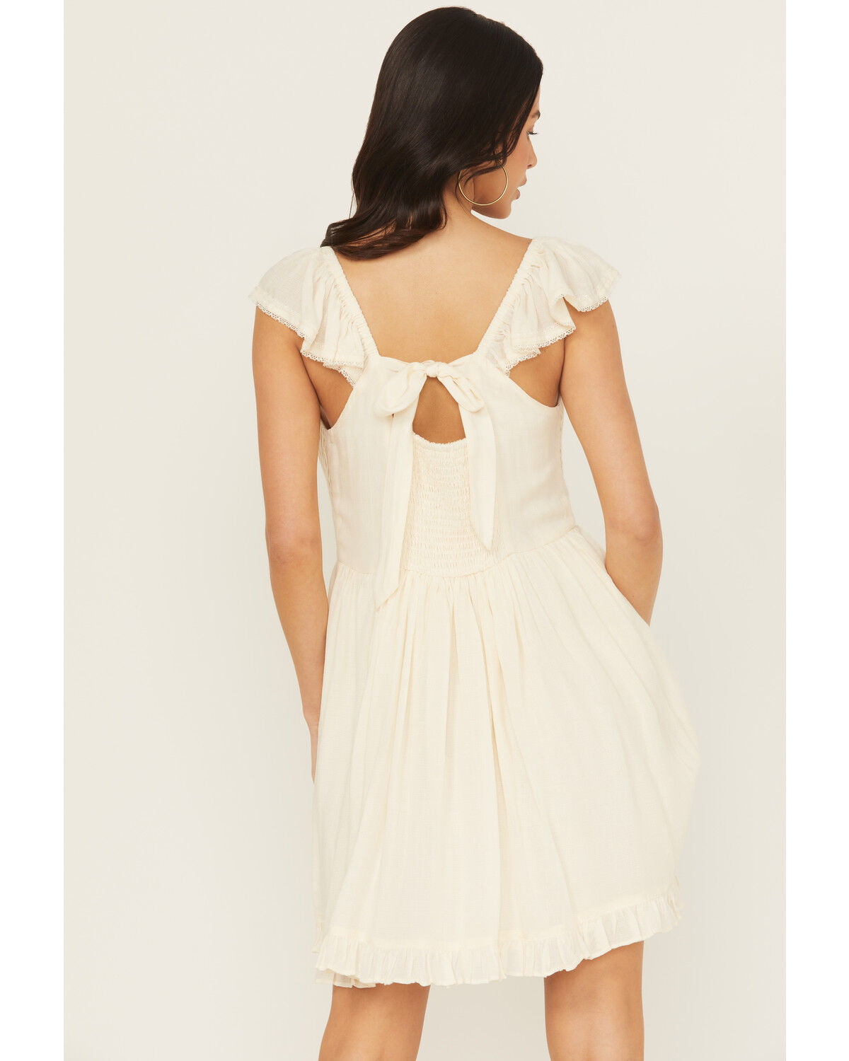 Shyanne Women's Tie-Back Mini Dress