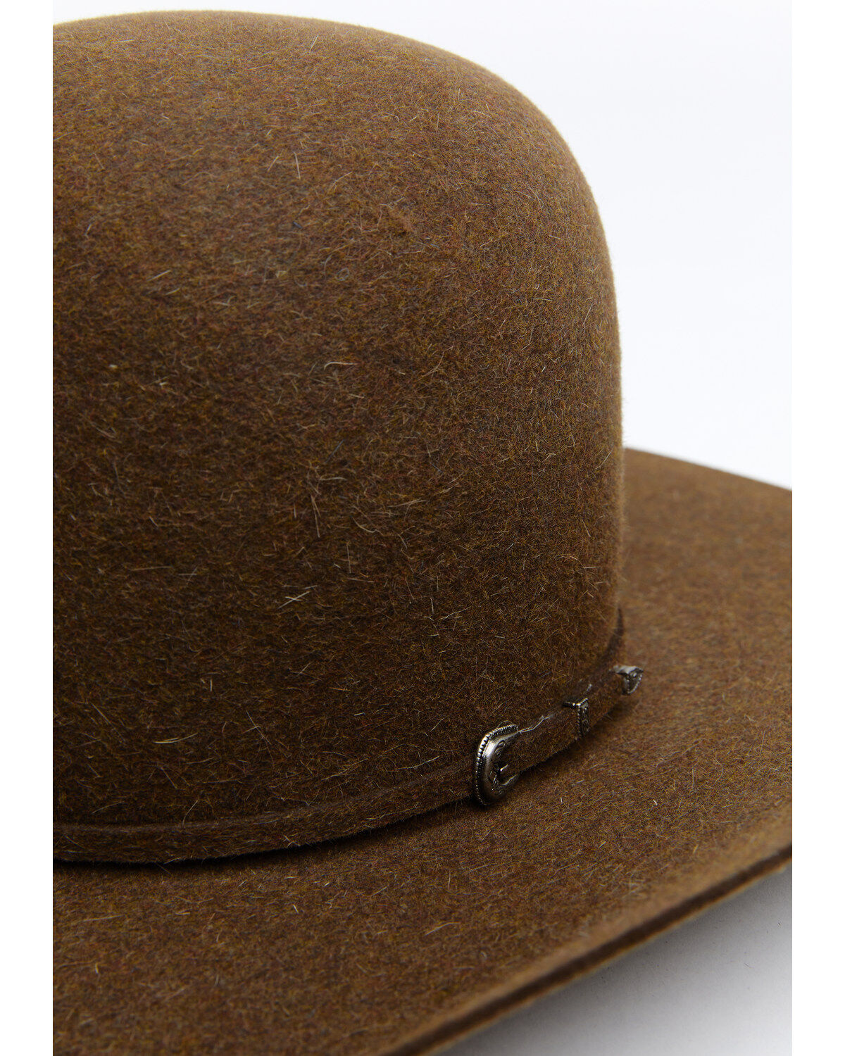 Rodeo King Men's 7X Open Crown Fur Felt Western Hat