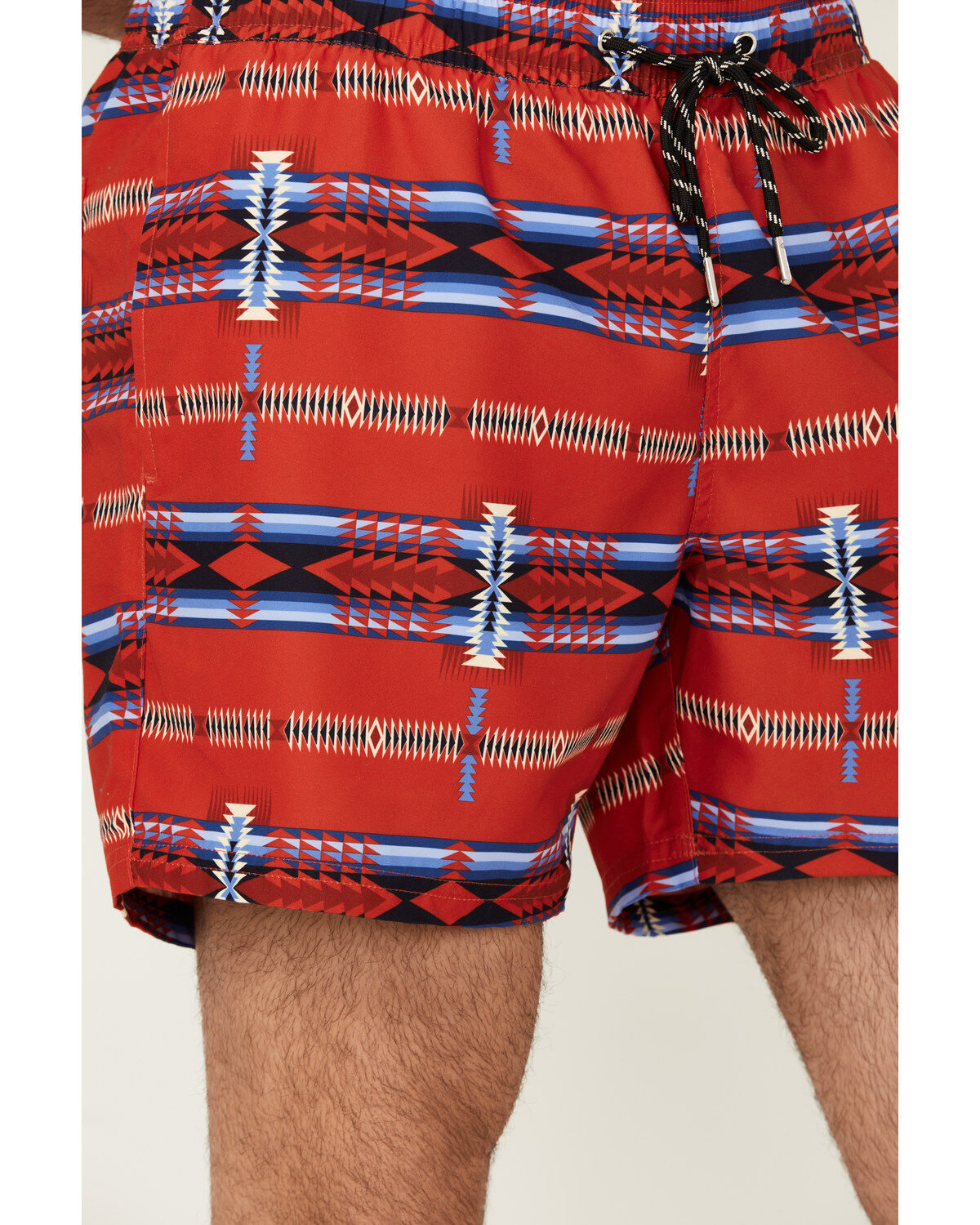 Rock & Roll Denim Men's Southwestern Print Stretch Volley Shorts