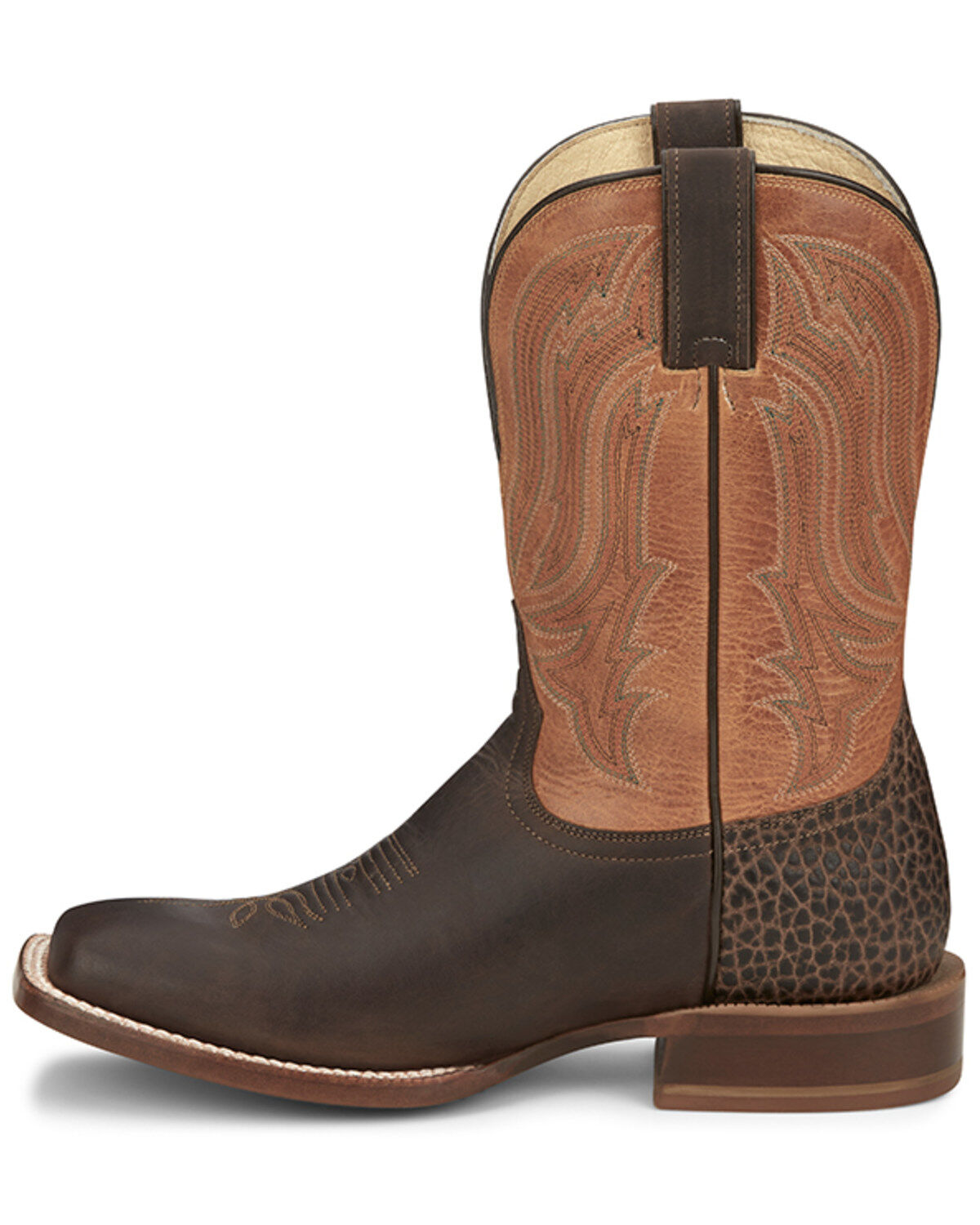 Tony Lama Men's Arena Asher Western Boots - Broad Square Toe