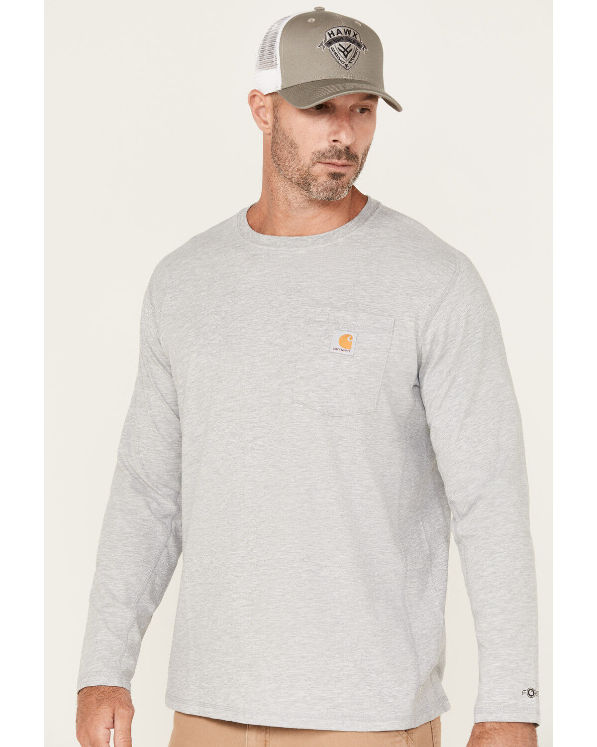 Carhartt Men's Force Relaxed Midweight Long Sleeve Pocket T-Shirt