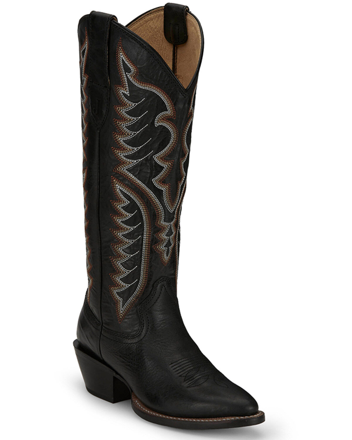 Justin Women's Evelyn Tall Western Boots - Snip Toe