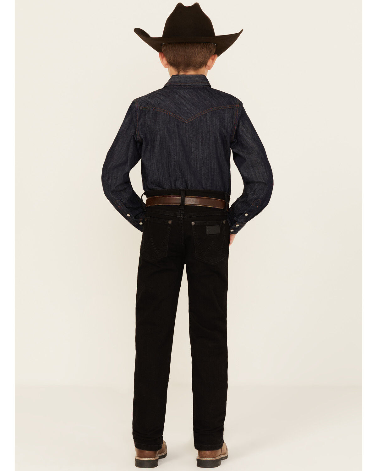 Wrangler Retro Boys' Slim Straight Stretch Denim Jeans