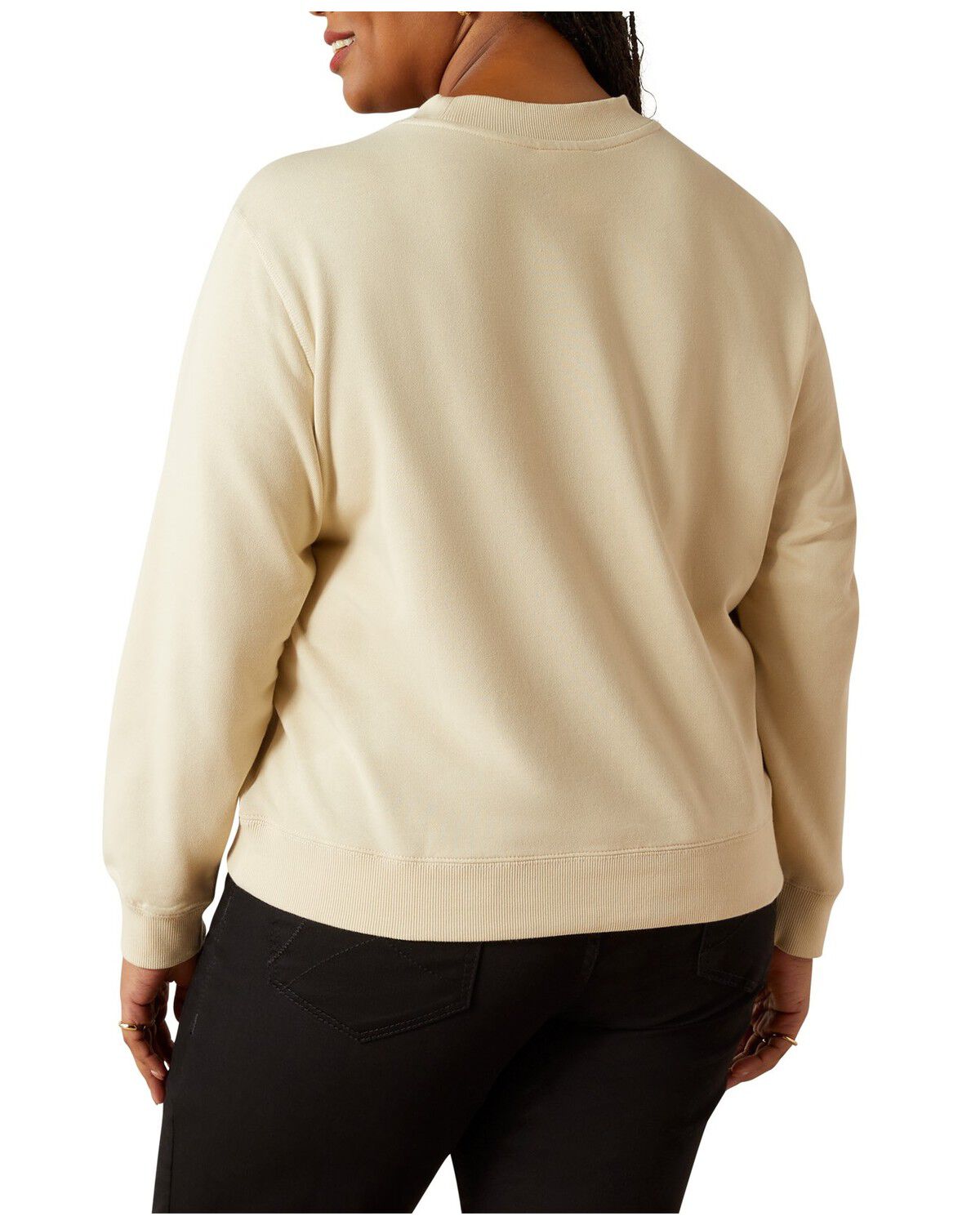 Ariat Women's Essential Logo Crewneck Sweatshirt - Plus