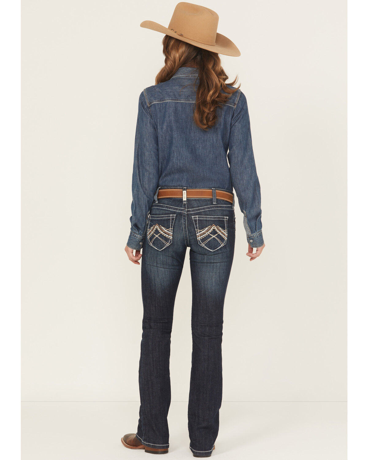 Ariat Women's Rosy Whipstitch Boot Cut Jeans