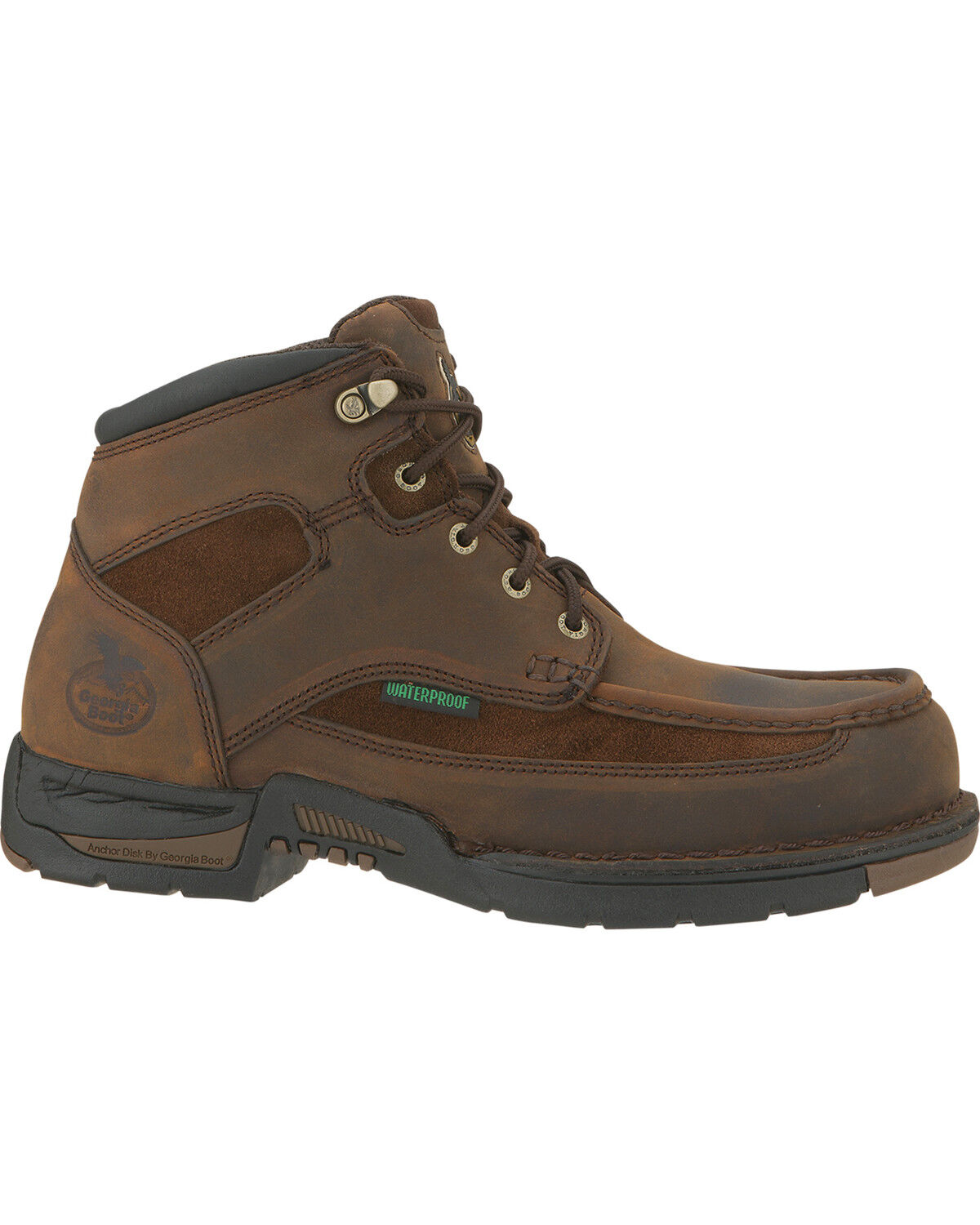 Georgia Boot Men's Athens Waterproof Work Boot - Moc Toe