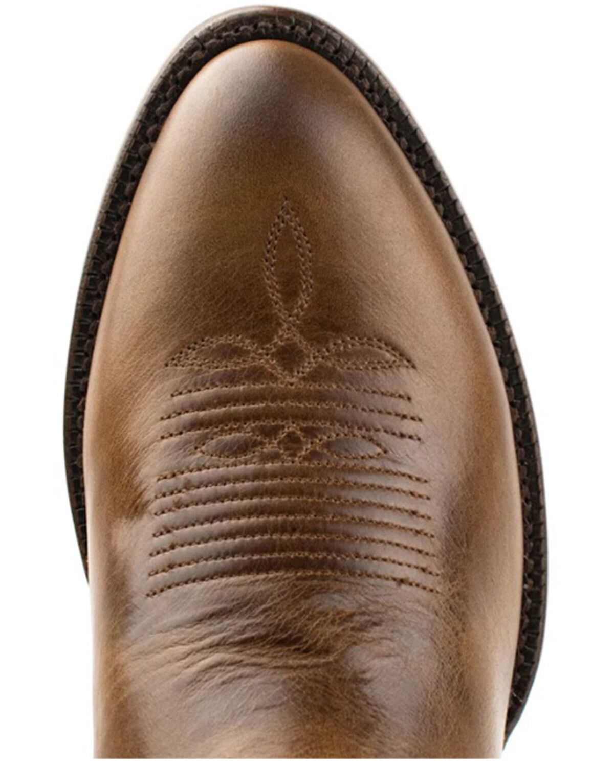 El Dorado Men's Embroidered Design Western Boots - Round Toe