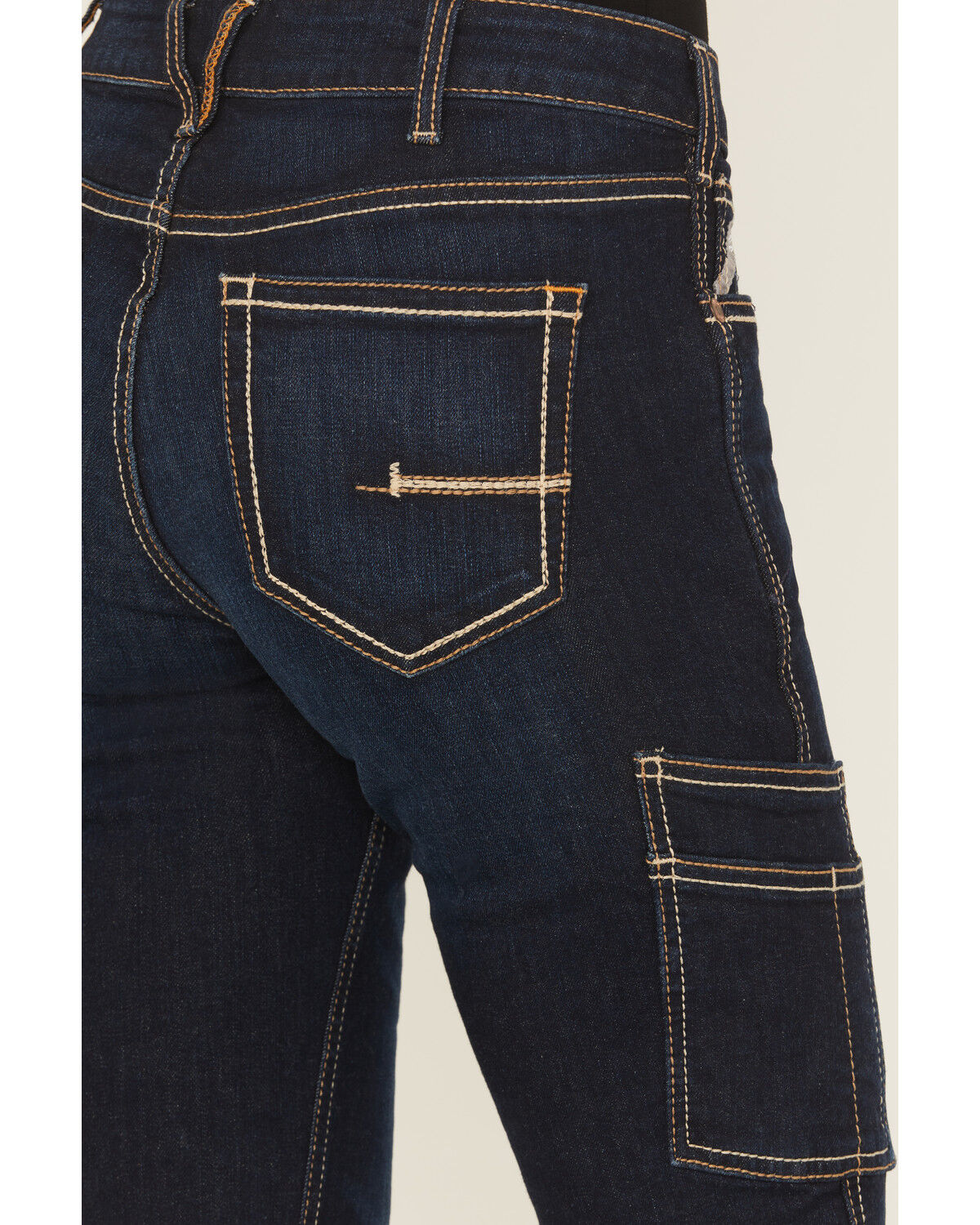 Ariat Women's Rebar Perfect Rise Work Flex Riviter Slim Leg Work Jeans