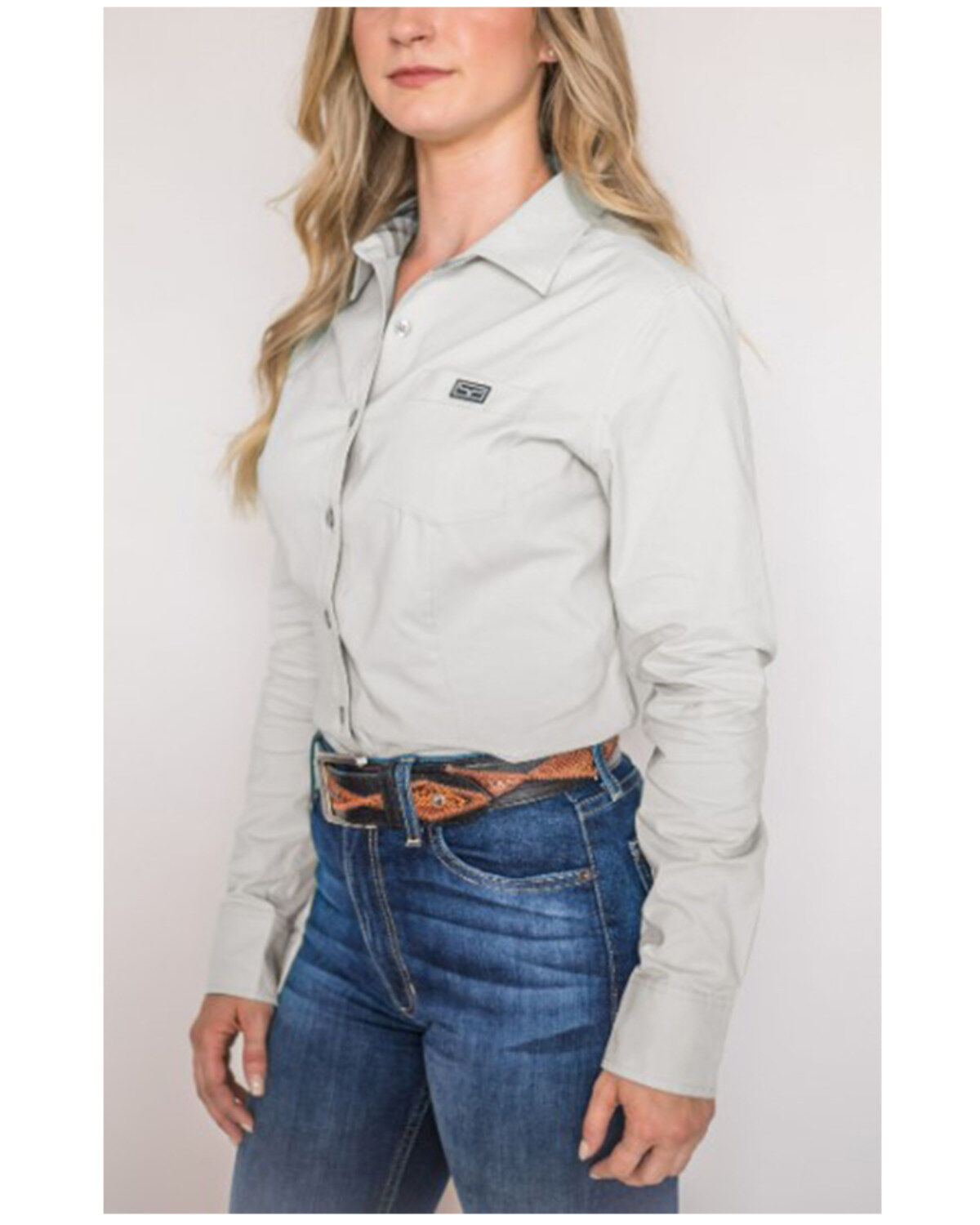 Kimes Ranch Women's Coolmax Linville Long Sleeve Button-Down Shirt