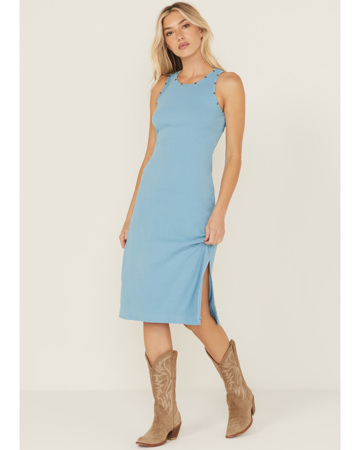 Idyllwind Women's Wild Love Ribbed Midi Dress
