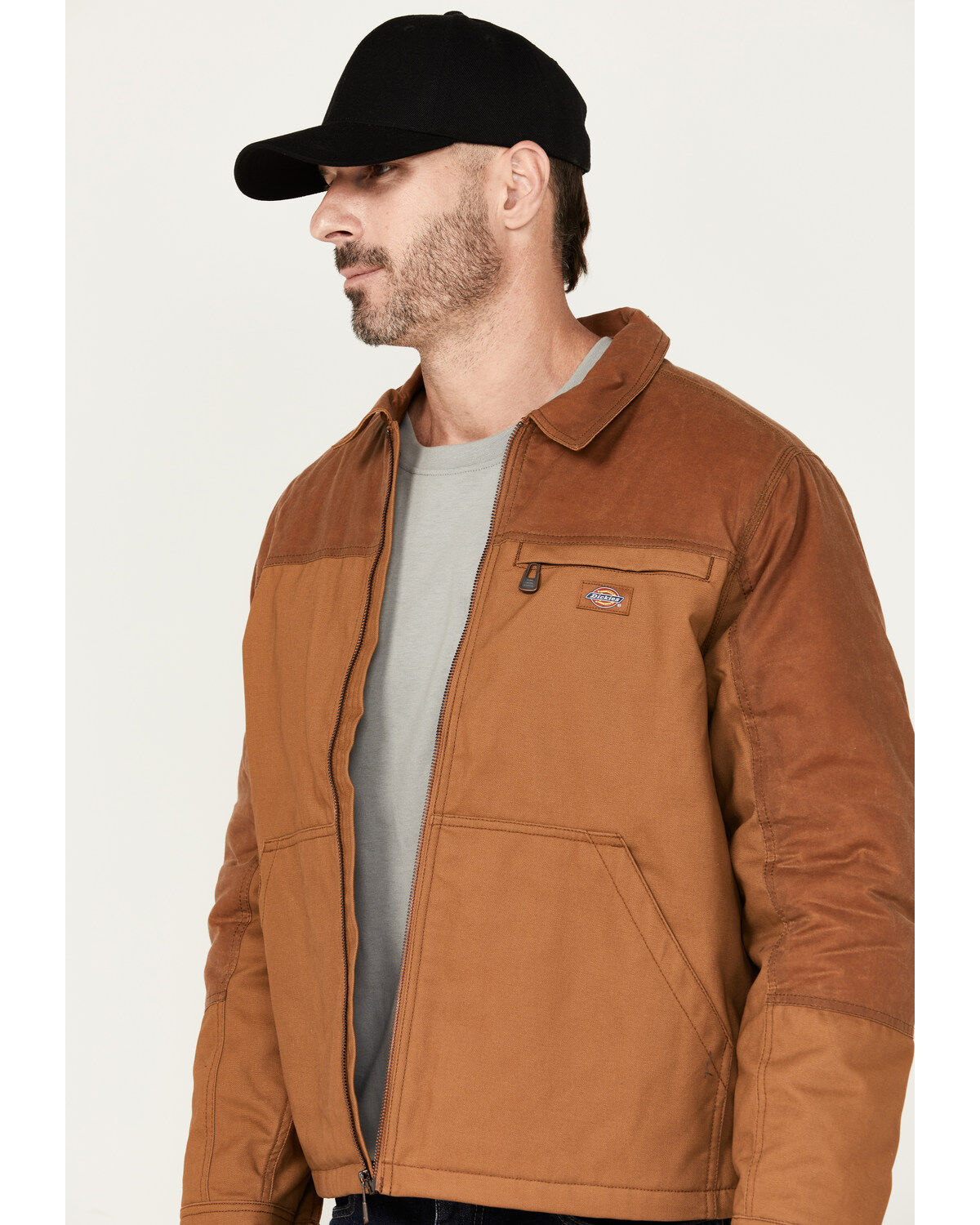 Dickies Men's Eisenhower Wax Coated Canvas Work Jacket