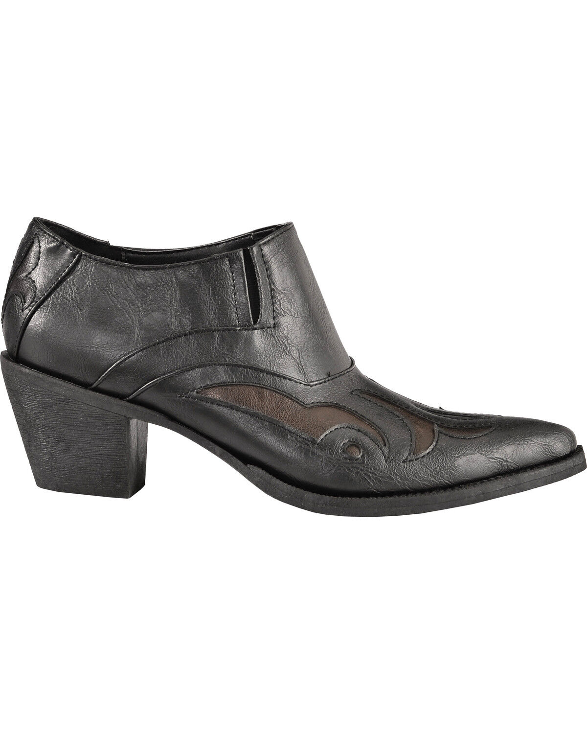 Roper Women's Inlay Ankle Boots - Snip Toe