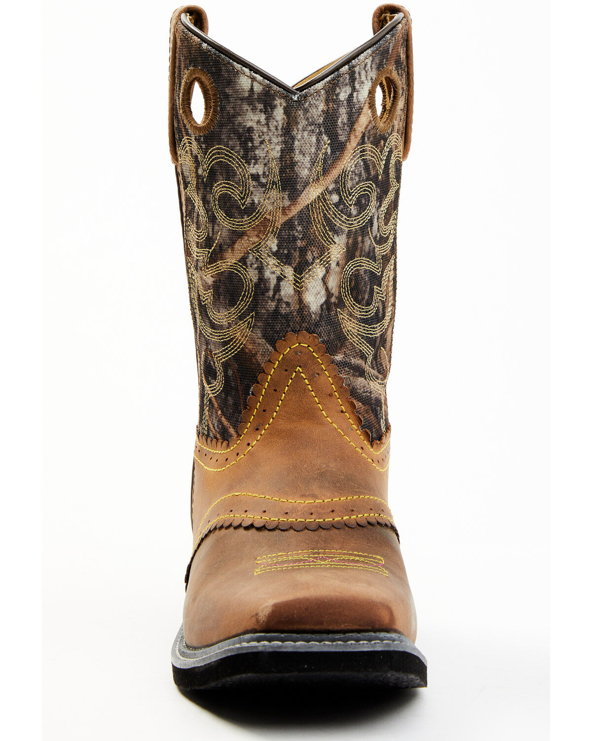 Smoky Mountain Women's Pawnee Camo Western Boots - Square Toe
