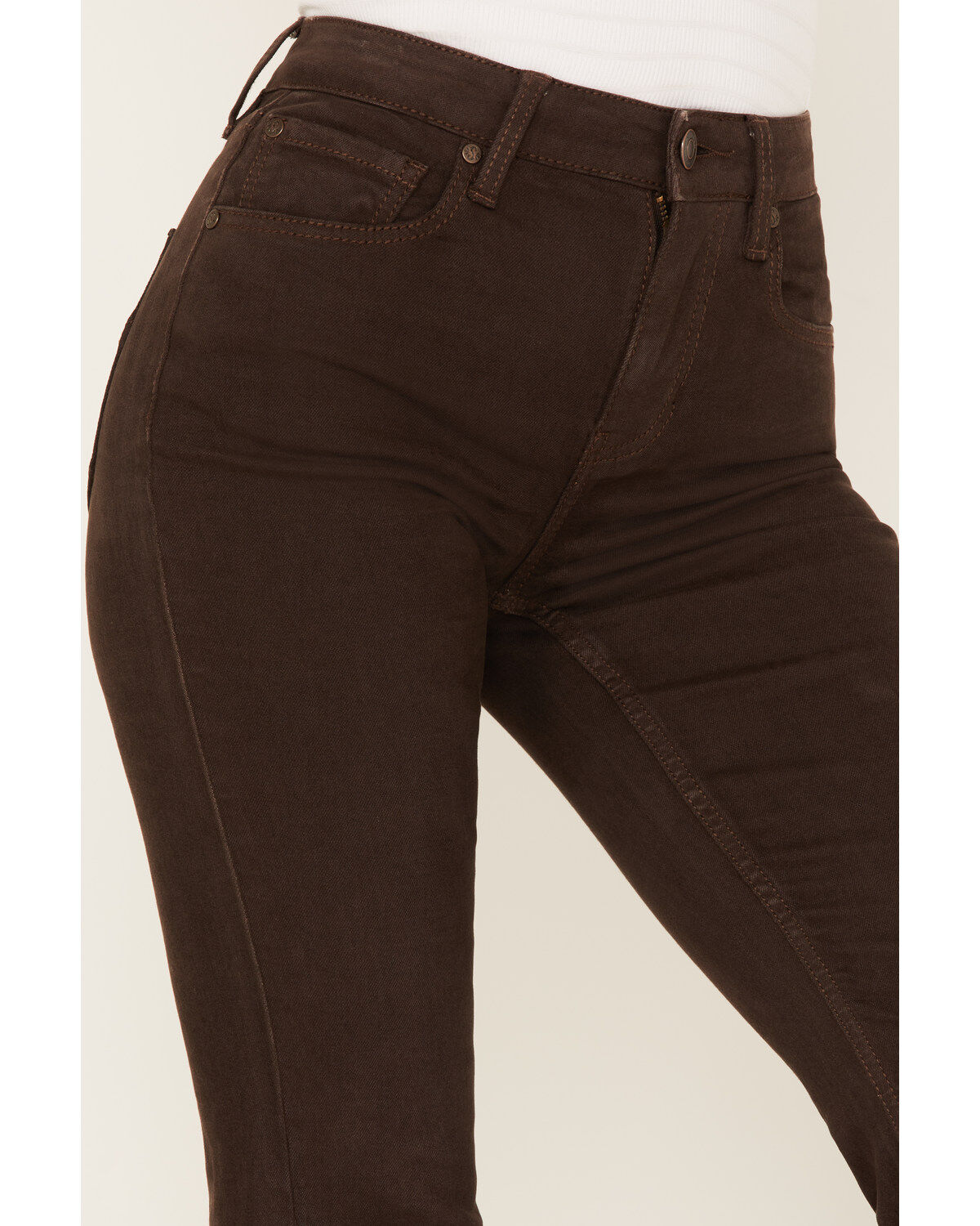 Shyanne Women's Mid Rise Super Flare Jeans
