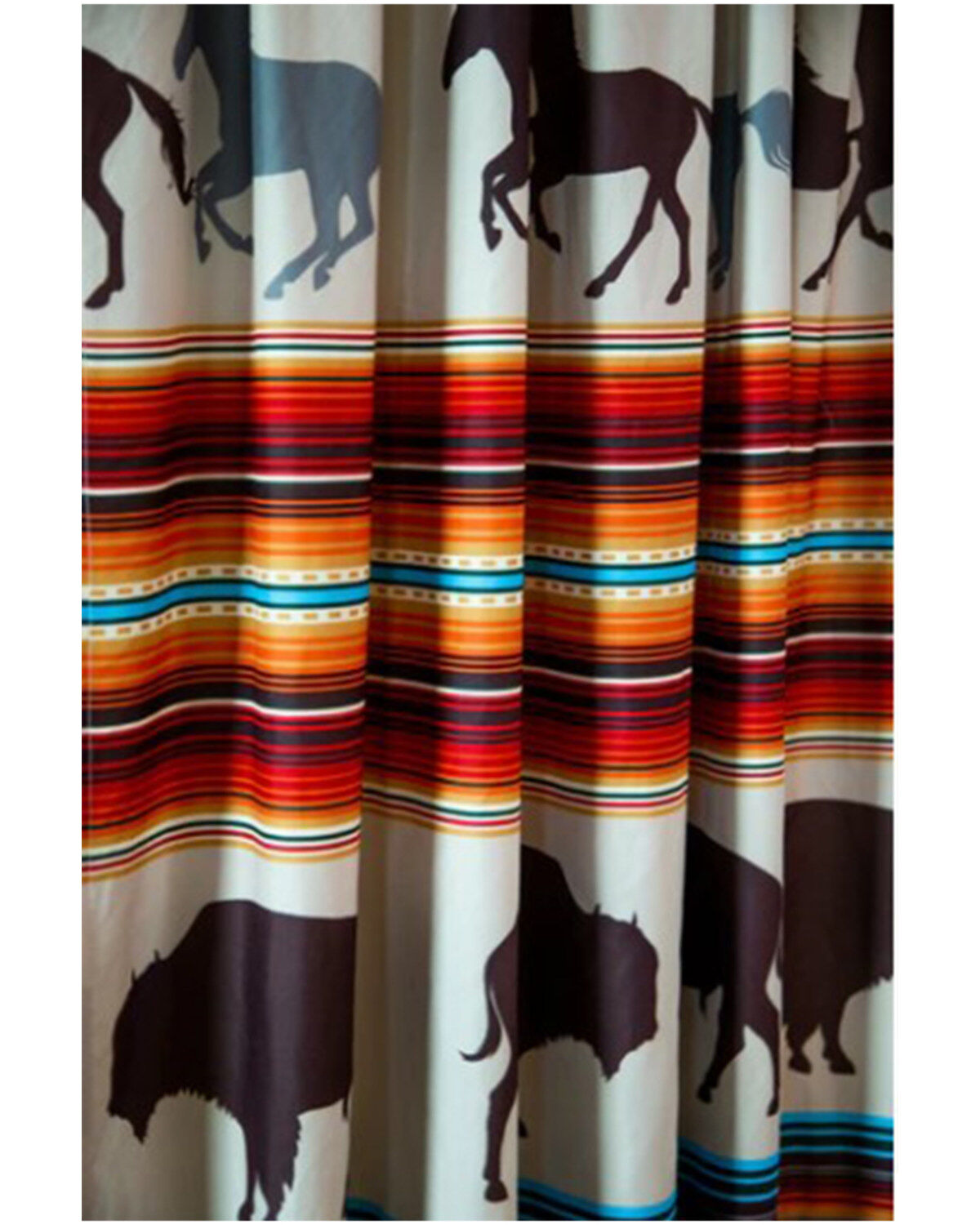 Carsten Home Western Stripe Curtain Panels