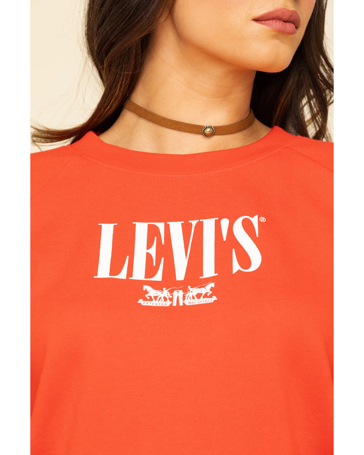 Levi’s Women's Logo Relaxed Crewneck Sweatshirt